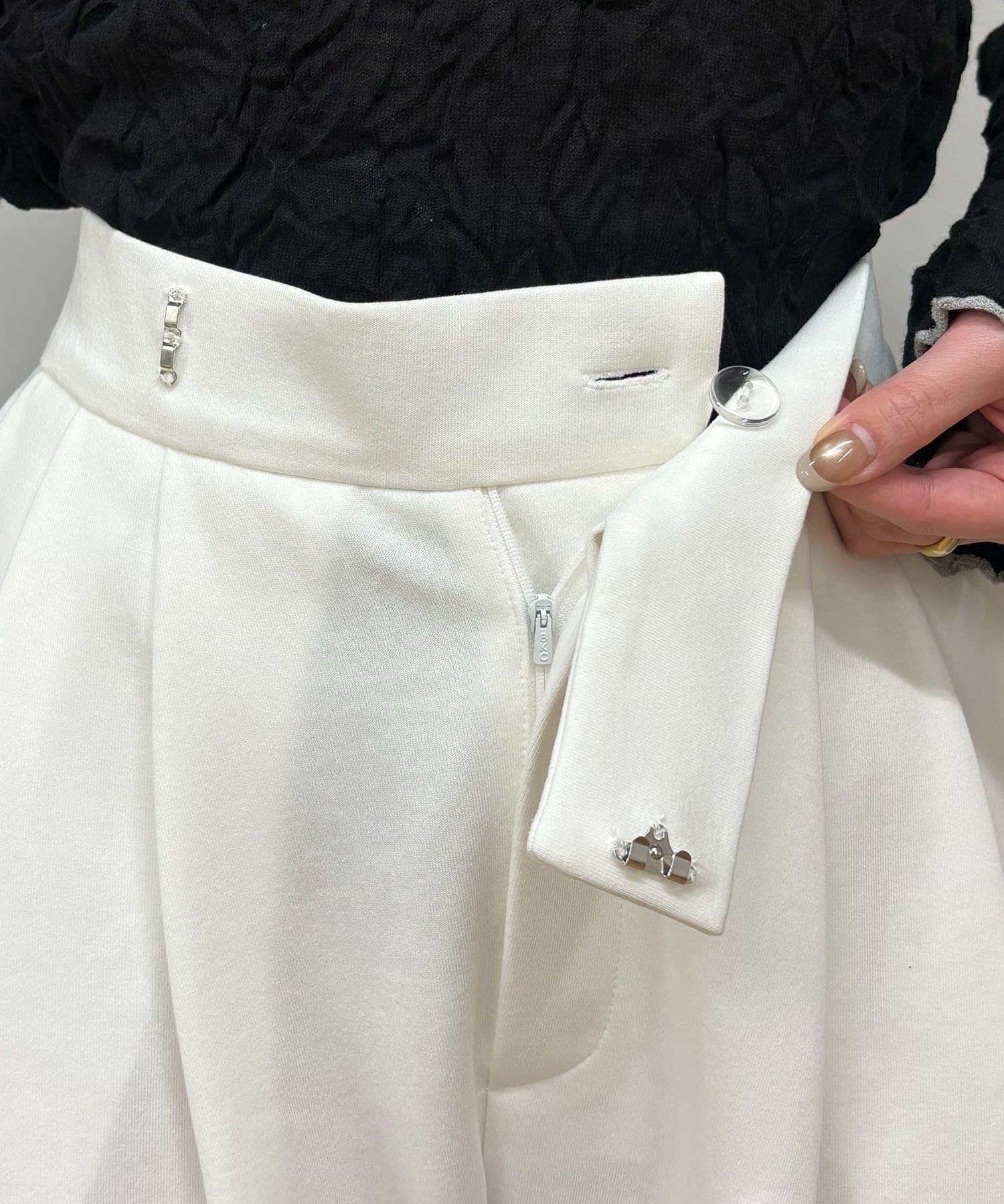 CAPRICIEUX LE'MAGE(カプリシュレマージュ) ダンボールカーブパンツ