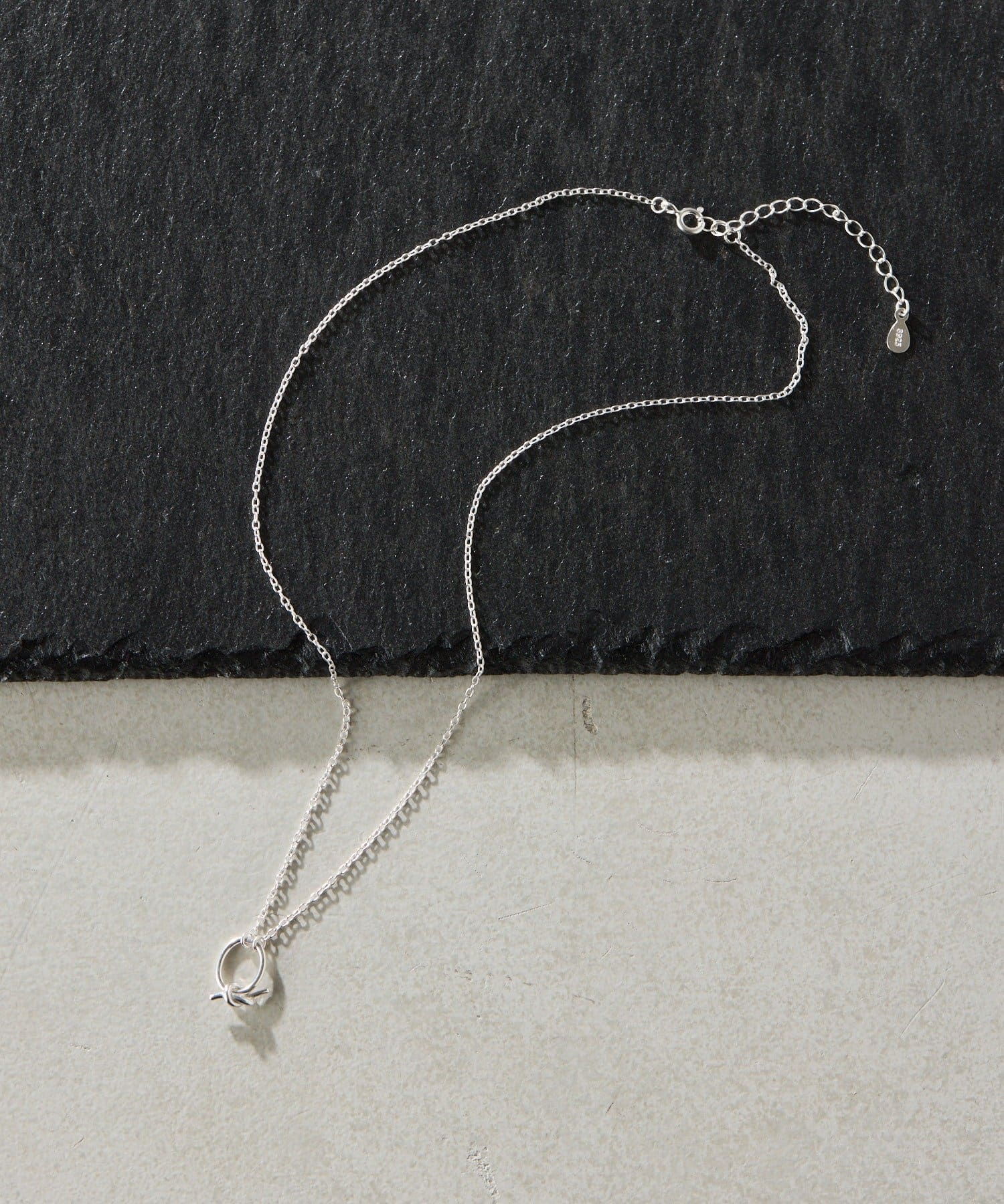 COLLAGE GALLARDAGALANTE(コラージュ ガリャルダガランテ) 【Sivelle./シヴェル】Silver925 ノットモチーフネックレス