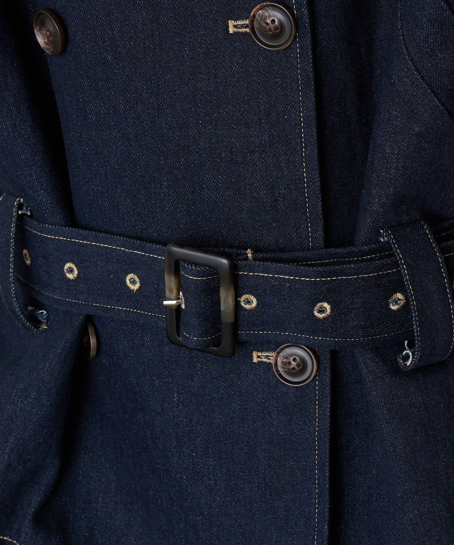 RAY CASSIN(レイカズン) ショート丈ルーズトレンチコート