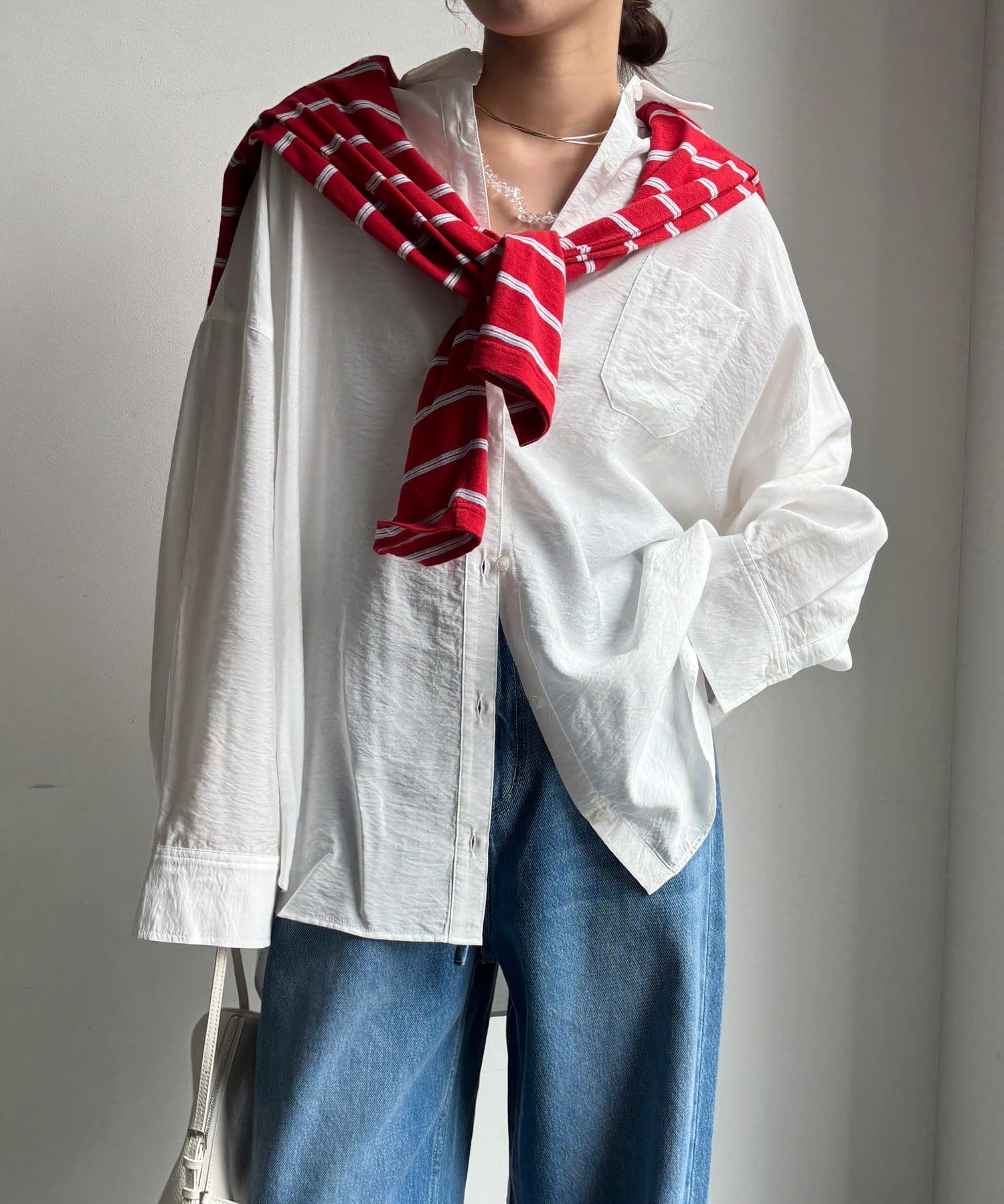 DOUDOU(ドゥドゥ) マルチWAYオーバーシャツ