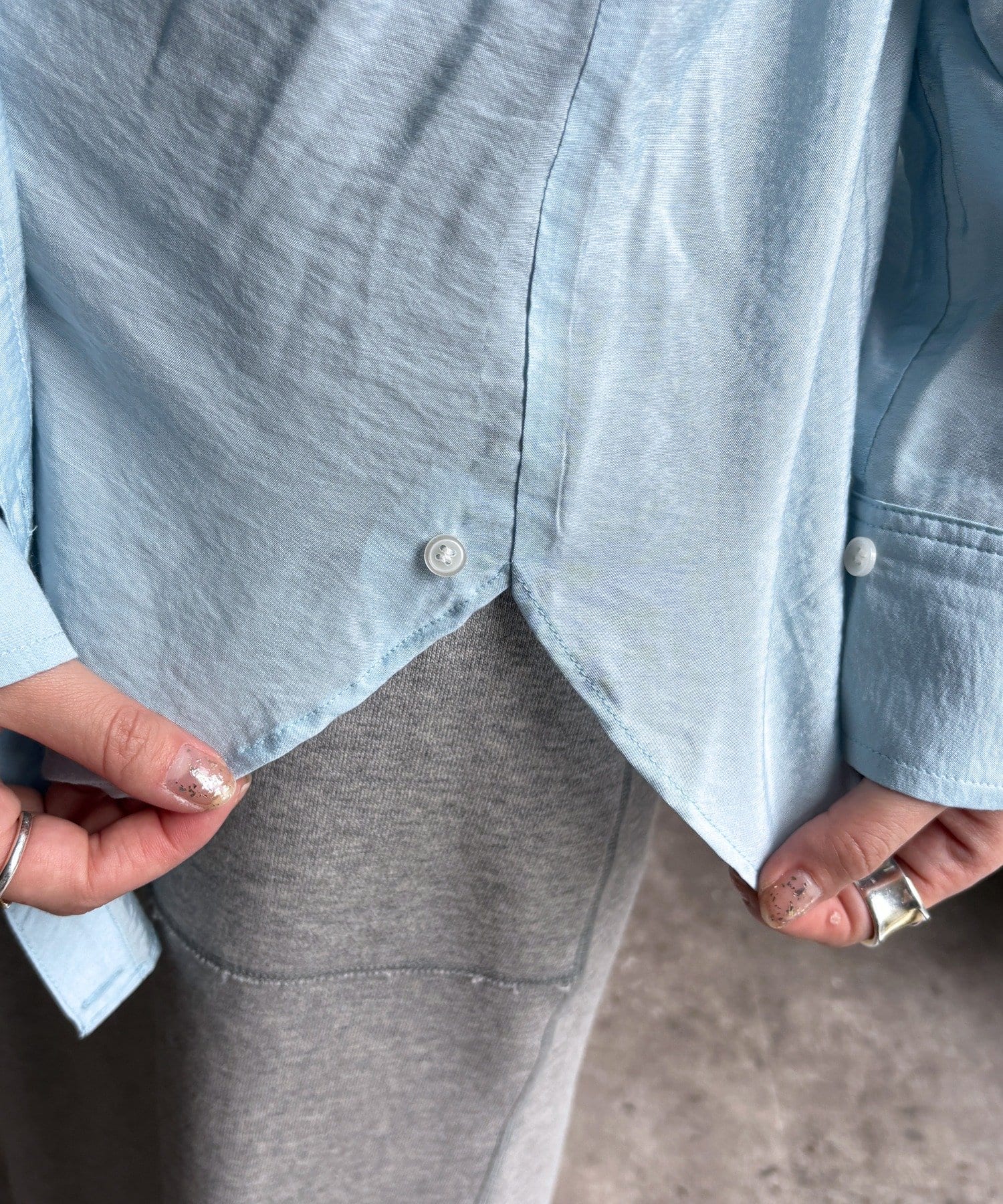 DOUDOU(ドゥドゥ) マルチWAYオーバーシャツ