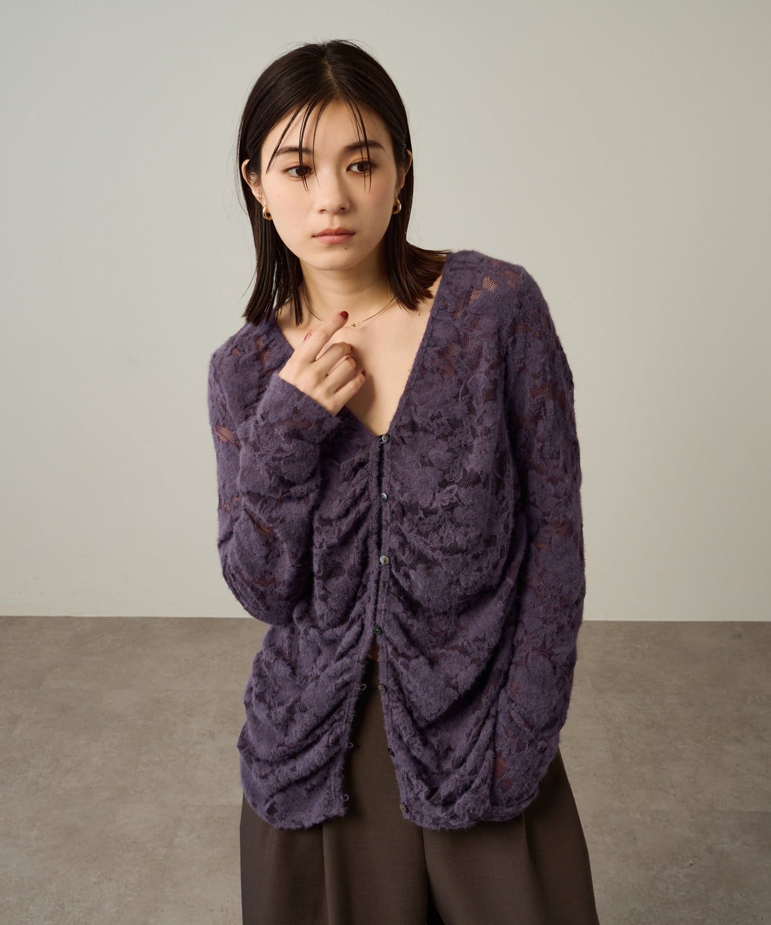 【新品】レースカーディガン ♥︎akiki  Sophie Hallette♥︎ akiki】Sophie Hallette ソフィアレット カーディガン 【公式通販】