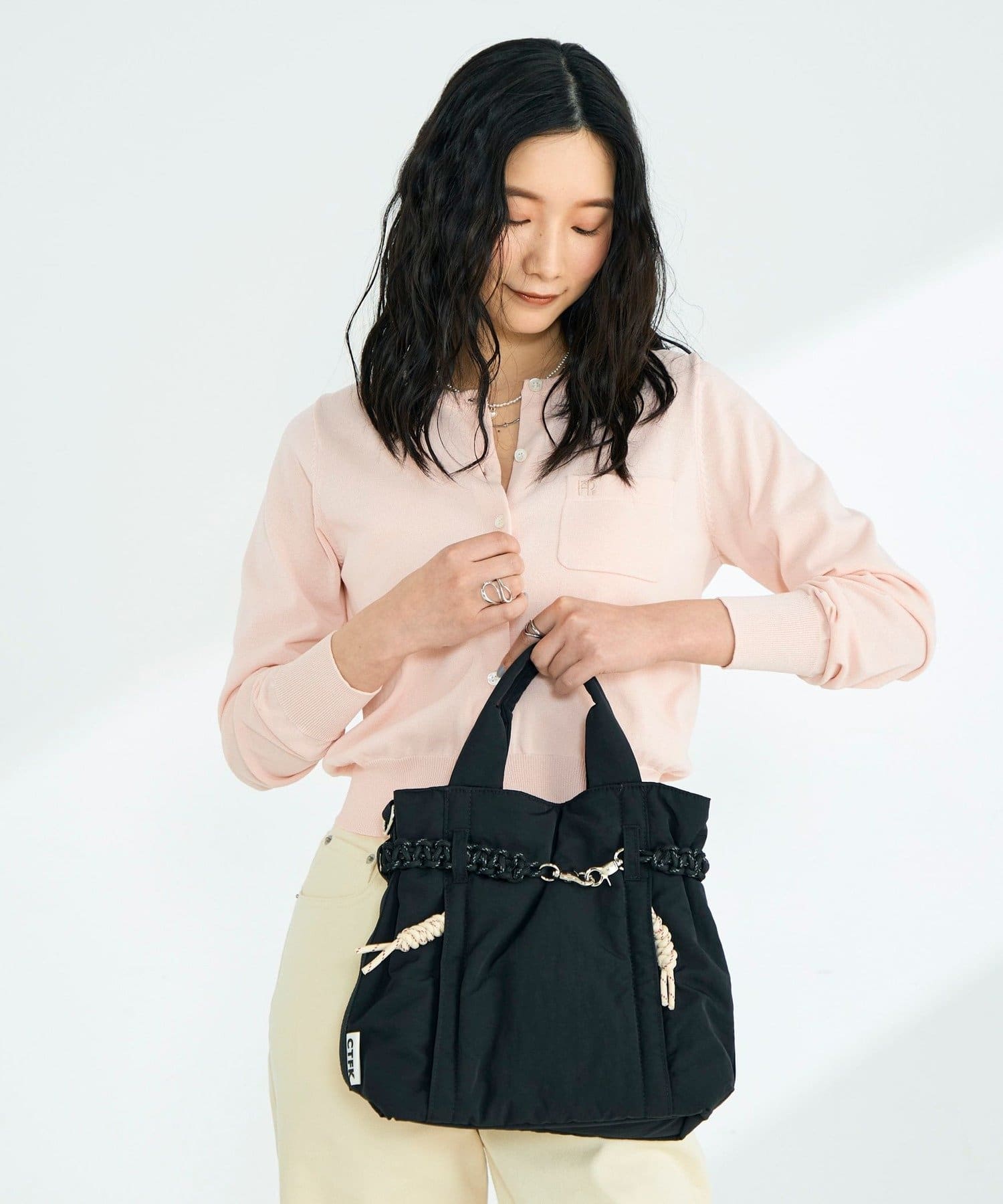 FREDY & GLOSTER(フレディ アンド グロスター) 【CONTROL FREAK/コントロールフリーク】ナイロンコードベルトトート