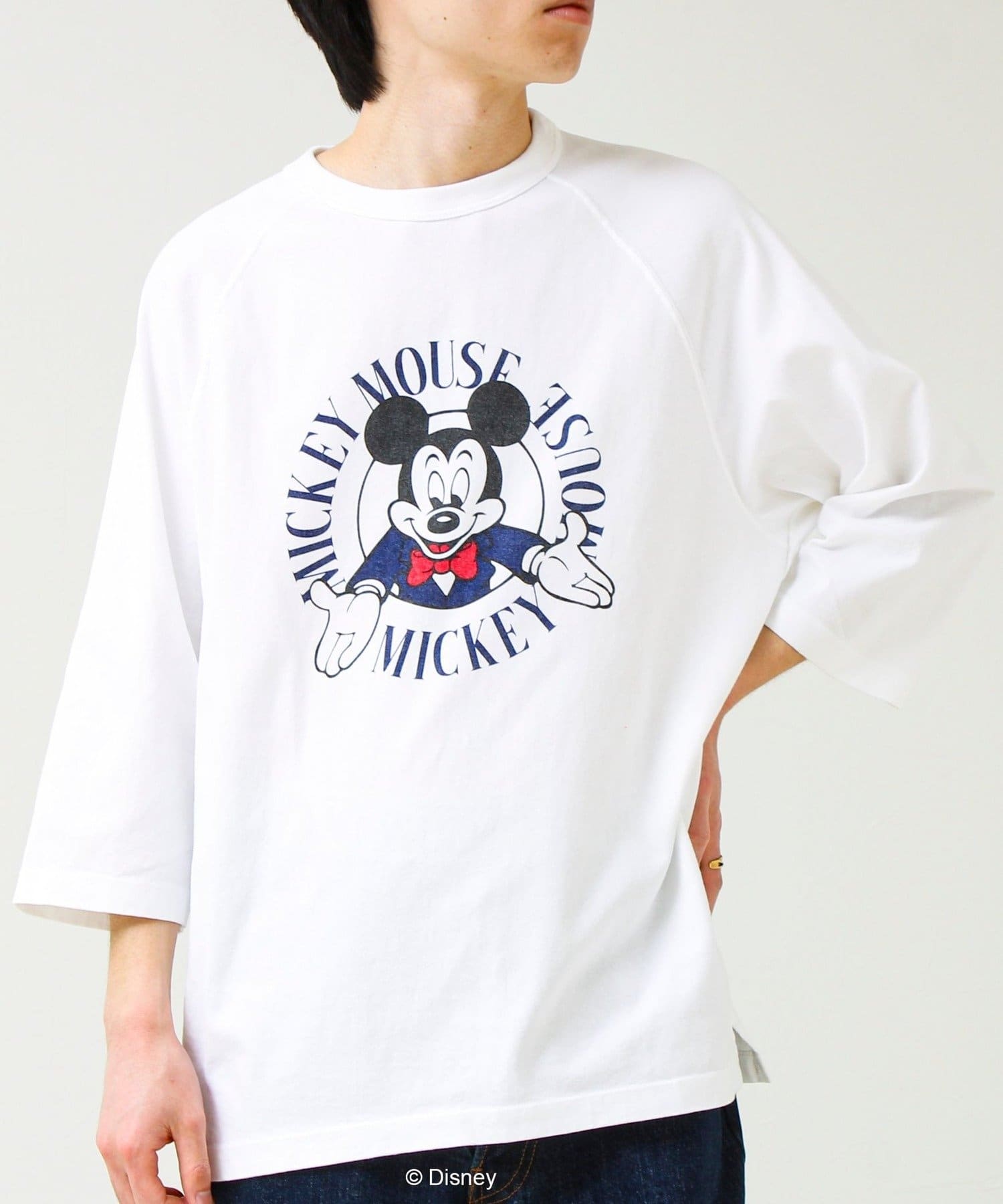 FREDY & GLOSTER(フレディ アンド グロスター) 【GOOD ROCK SPEED】MICKEY ラグランTシャツ