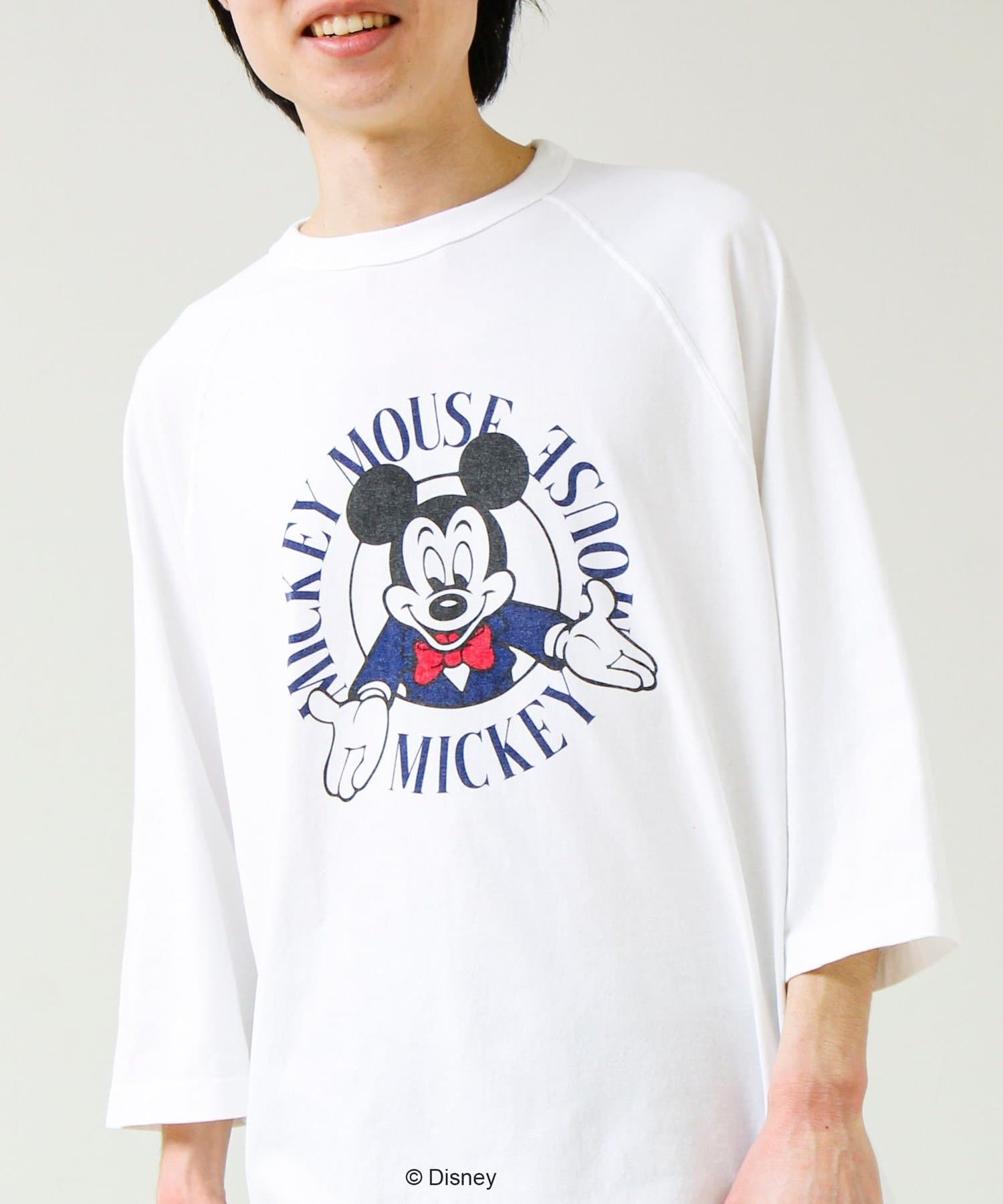 FREDY & GLOSTER(フレディ アンド グロスター) 【GOOD ROCK SPEED】MICKEY ラグランTシャツ