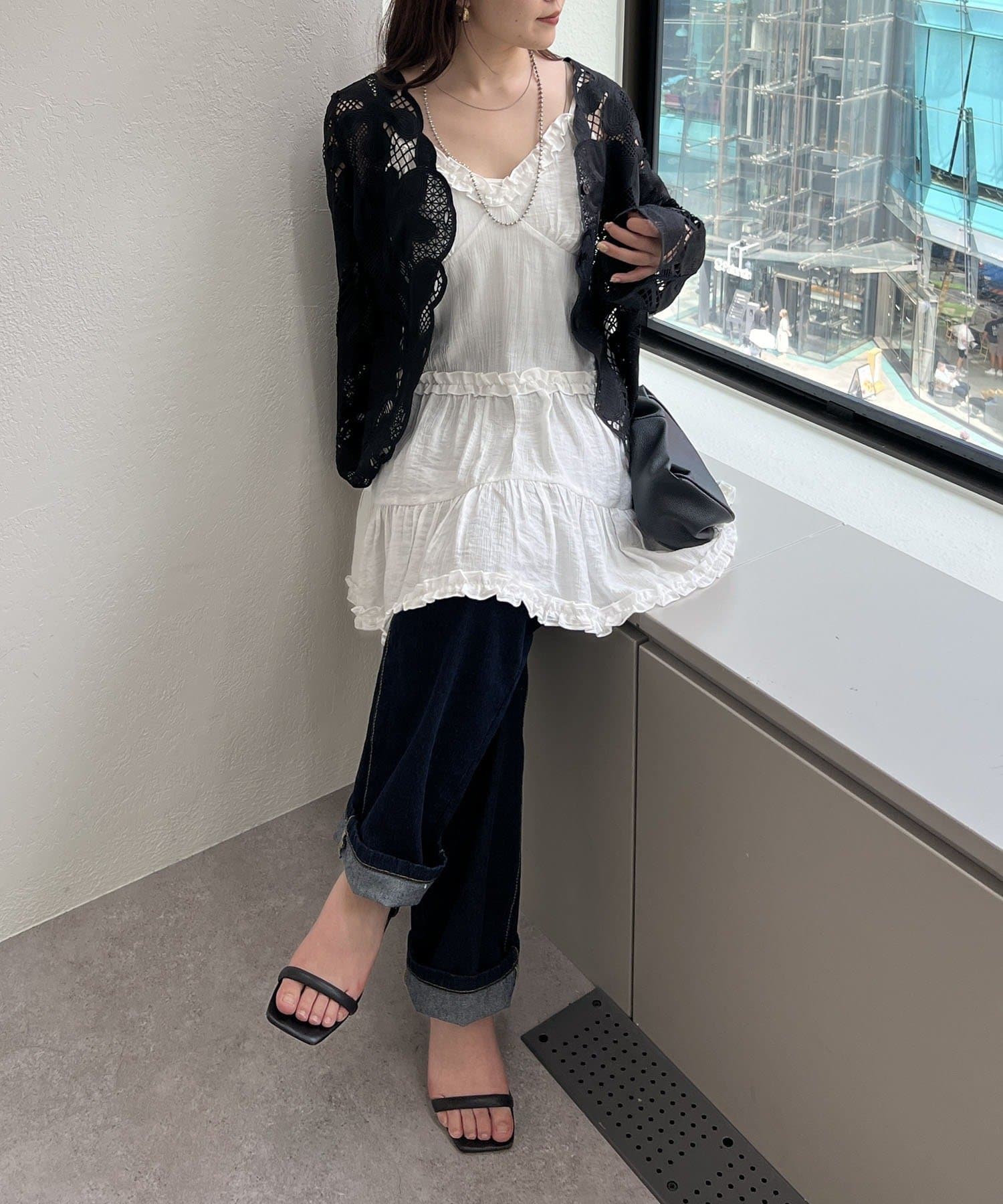 Remind me and forever(リマインドミーアンドフォーエバー) 【リバイバルアイテム】クロシェレースジャケット