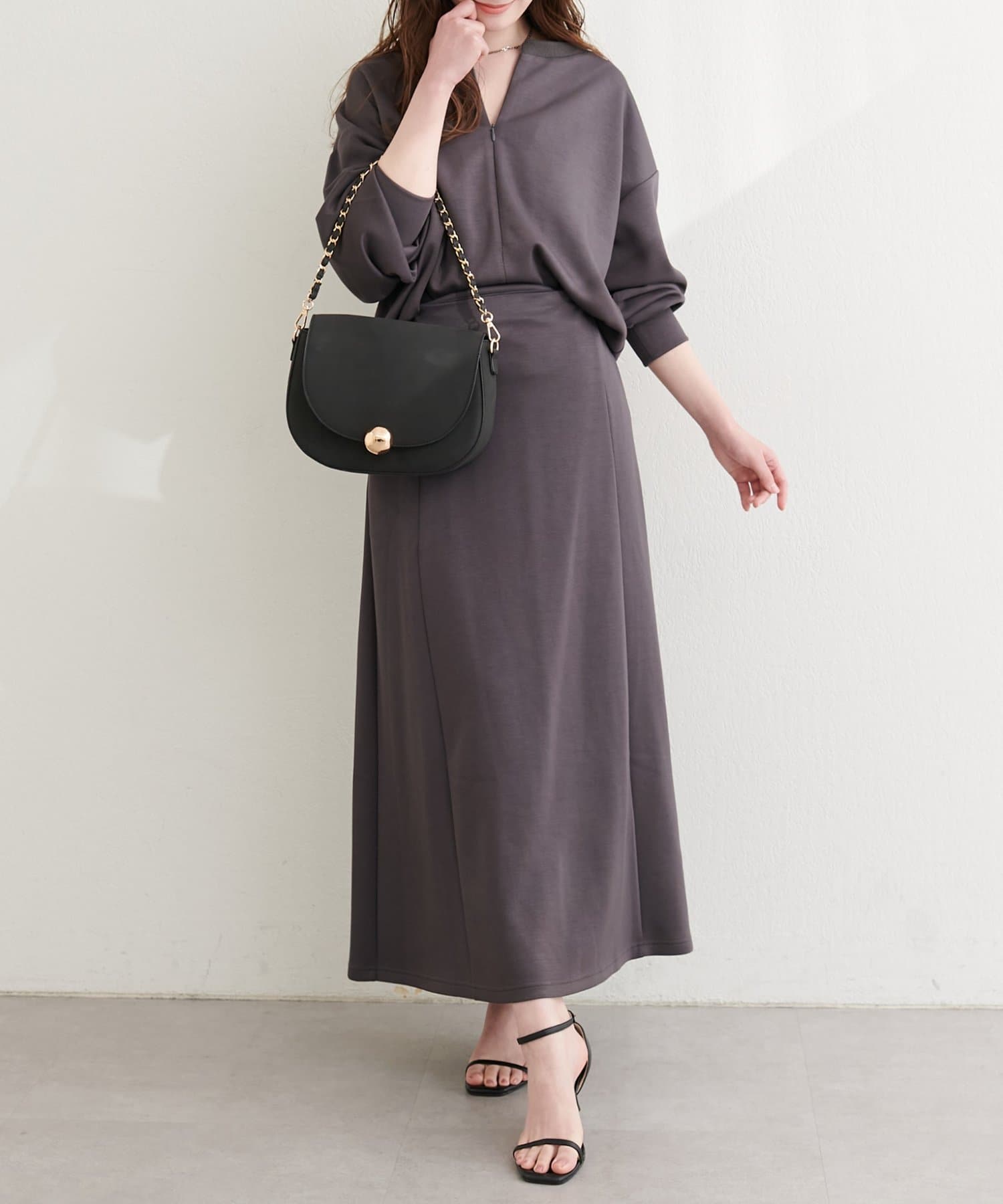 natural couture(ナチュラルクチュール) 〈ako〉Aラインダンボールスカート