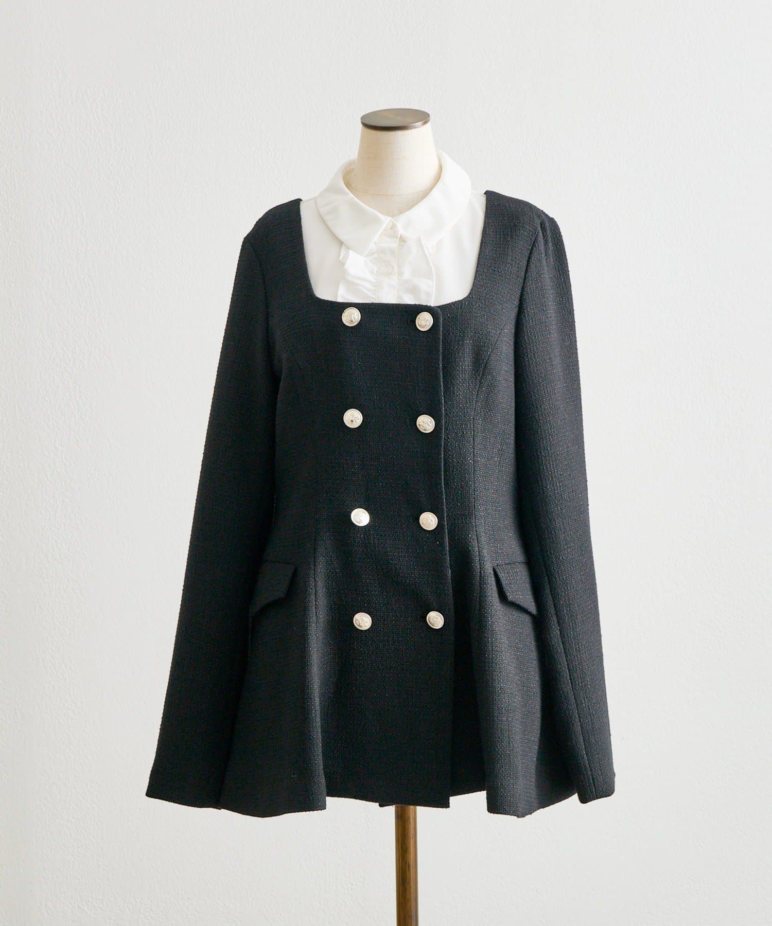 Belle Charme(ベルシャルム) Classical Frill Collar Jacket