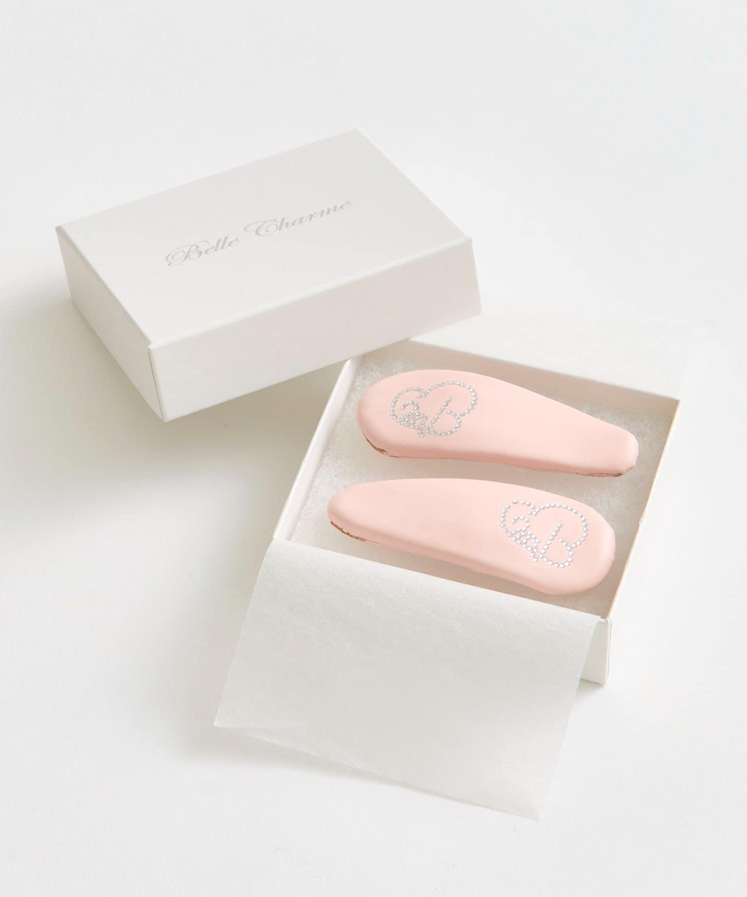 Belle Charme(ベルシャルム) Glitter Logo Hair Clip