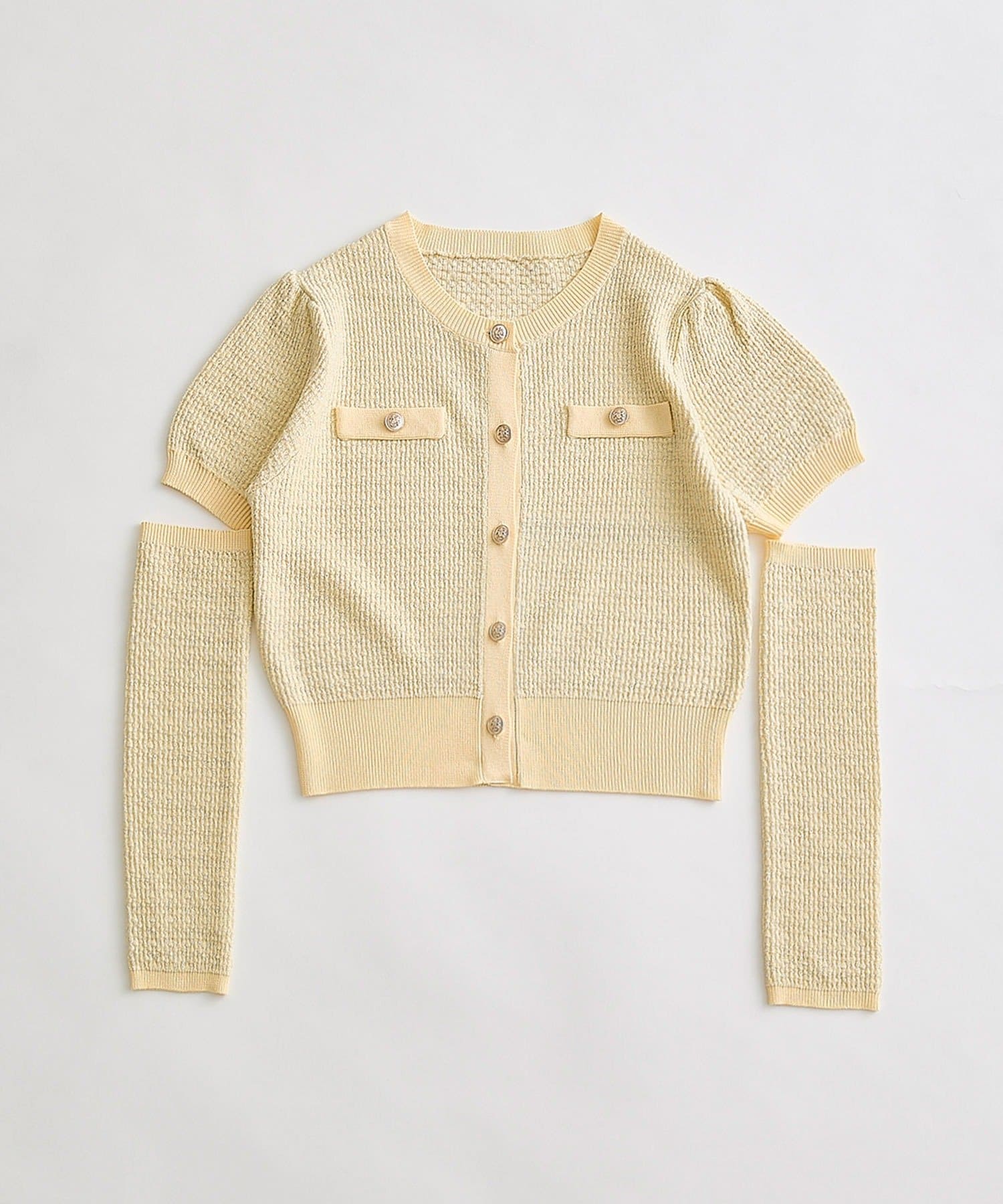 OLIVE des OLIVE(オリーブ デ オリーブ) アームウォーマー付きトップス