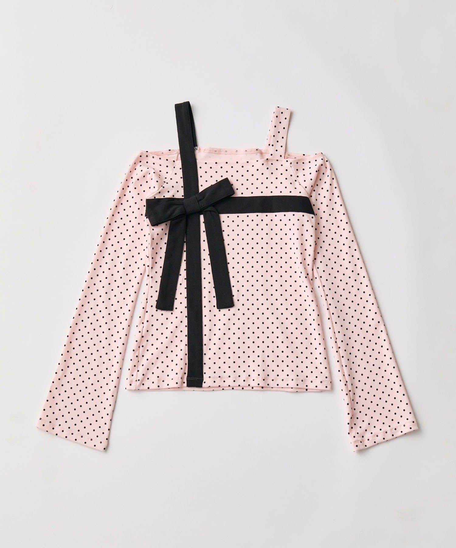 OLIVE des OLIVE(オリーブ デ オリーブ) 【インフルエンサー企画】miko present ribbon tops