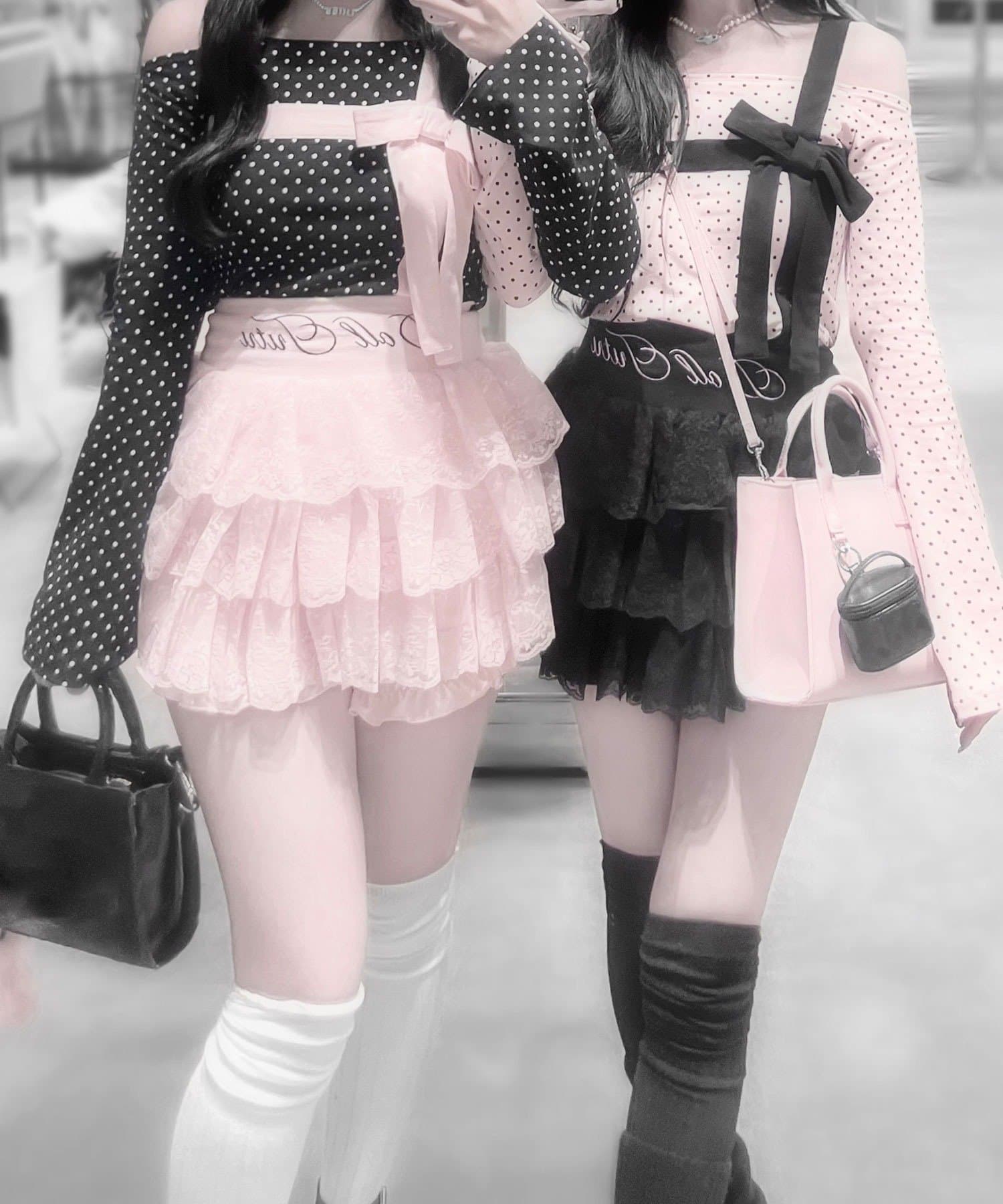 OLIVE des OLIVE(オリーブ デ オリーブ) 【インフルエンサー企画】miko present ribbon tops