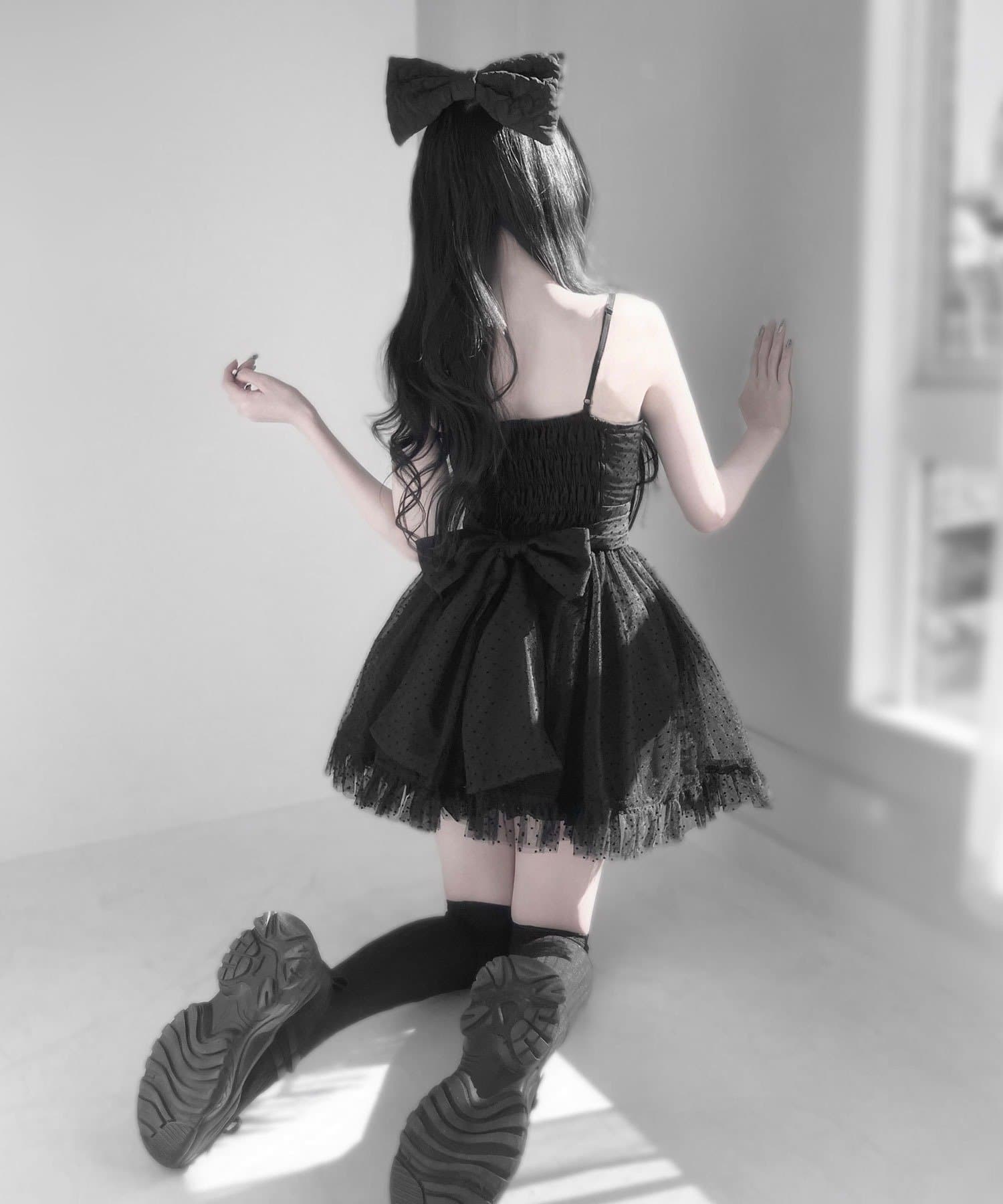 OLIVE des OLIVE(オリーブ デ オリーブ) 【インフルエンサー企画】miko dot tutu dress
