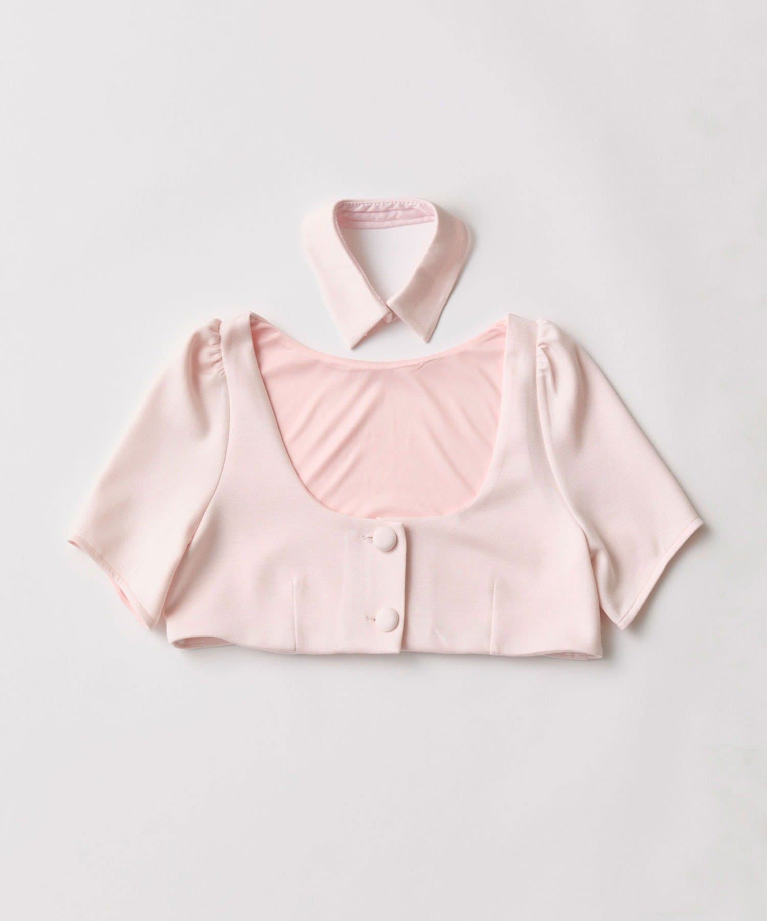 OLIVE des OLIVE(オリーブ デ オリーブ) 【インフルエンサー企画】miko collar short tops