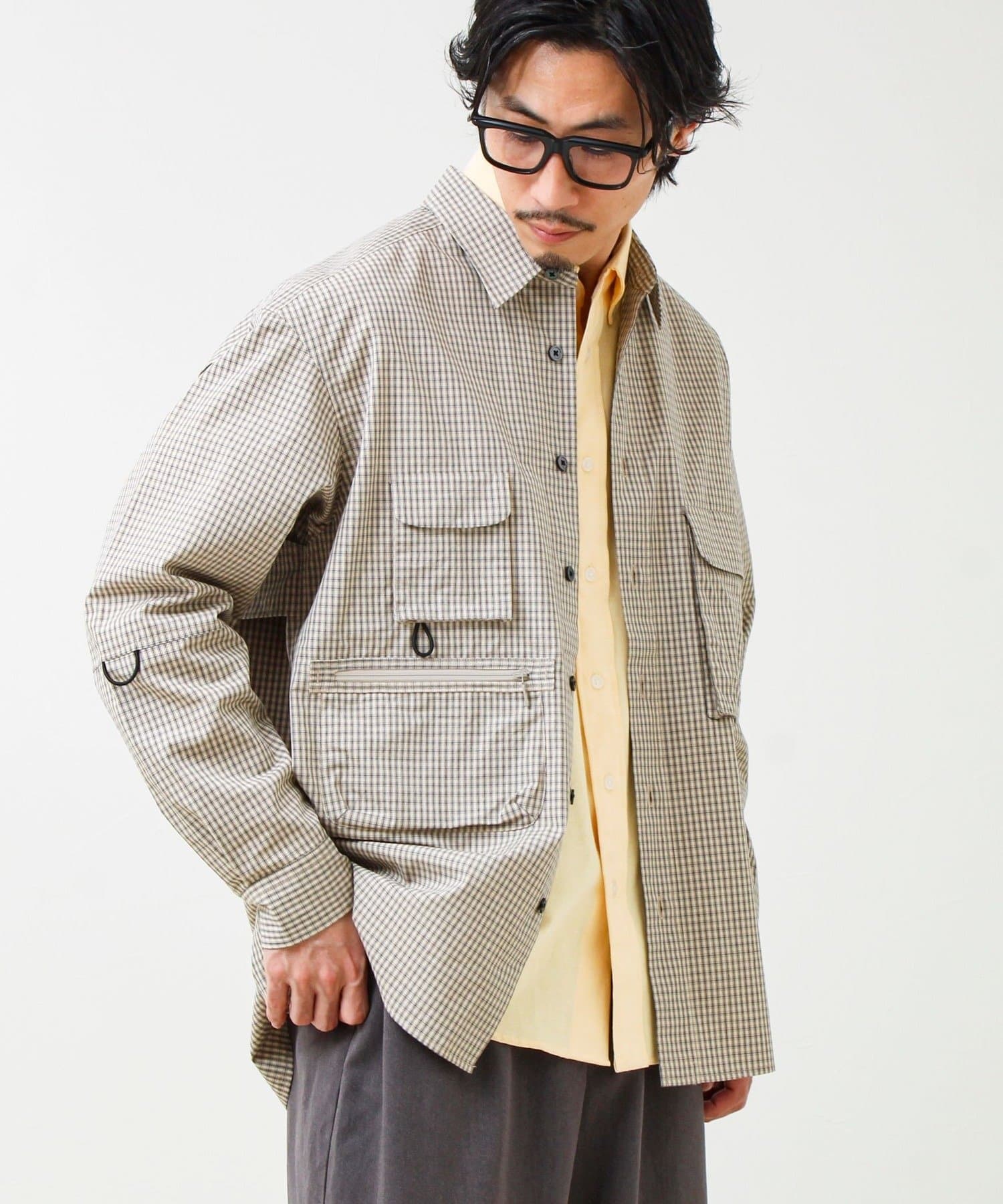 FREDY & GLOSTER(フレディ アンド グロスター) 【ギアディテール】チェック フィッシングシャツ