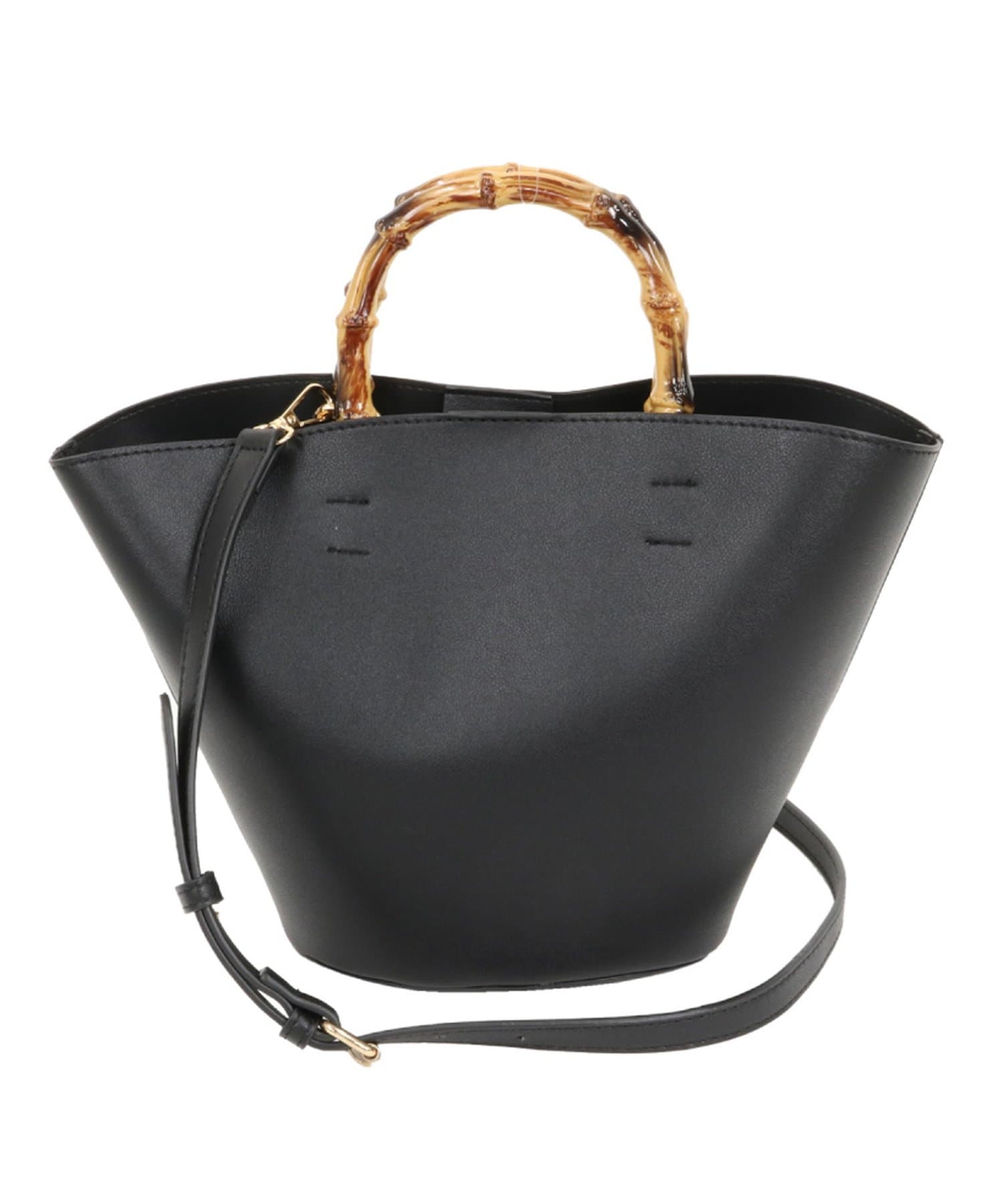 DISCOAT(ディスコート) 【WEB限定】バンブーライク2WAYショルダーバッグ