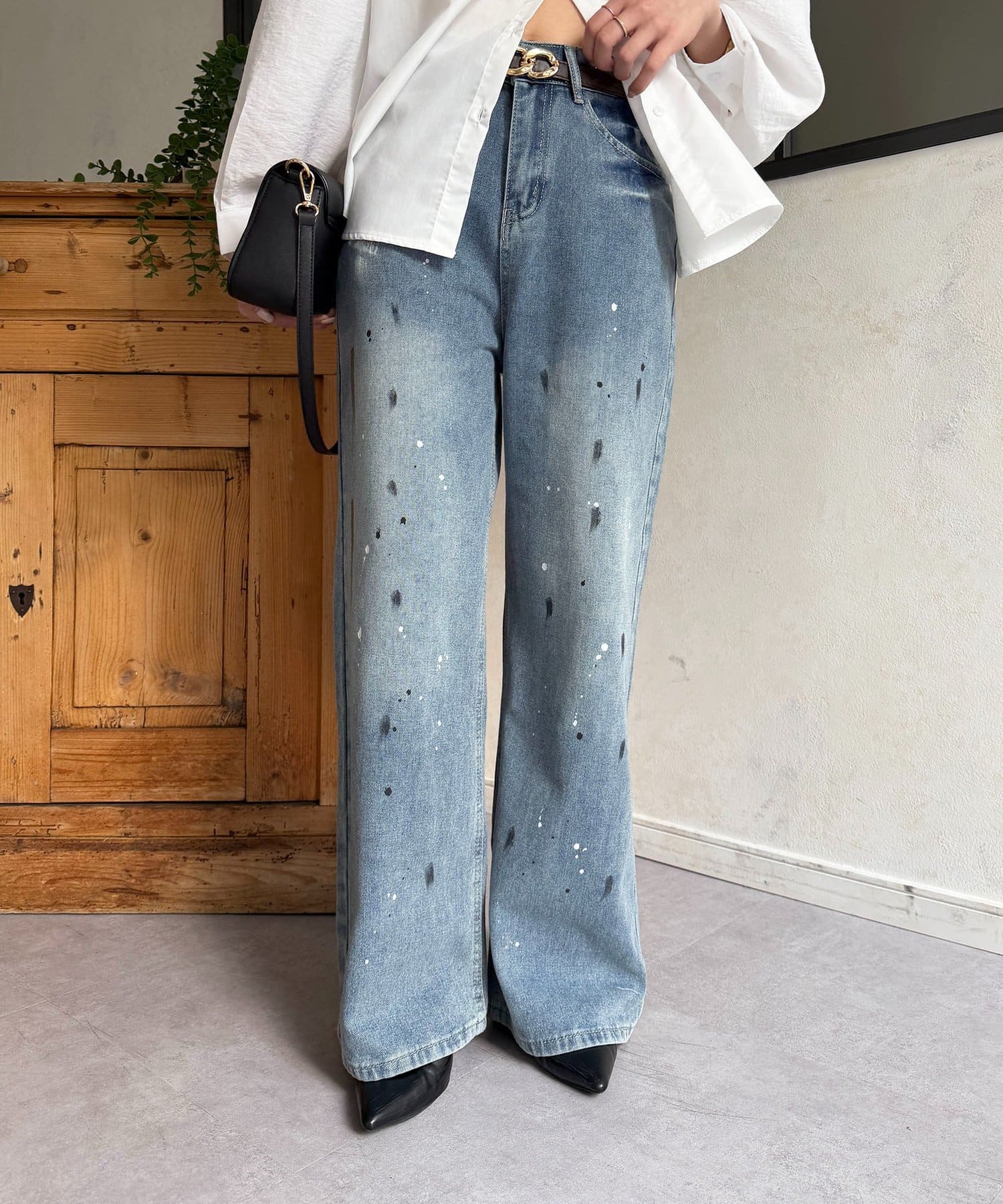 Thevon.(ゼヴォン) ペイントデニム