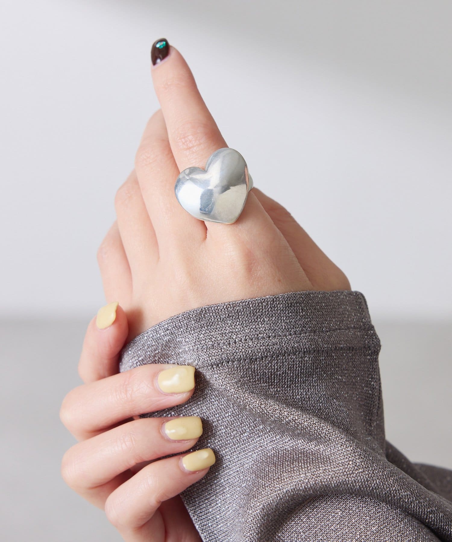 COLLAGE GALLARDAGALANTE(コラージュ ガリャルダガランテ) 【Sivelle./シヴェル】Silver925 ビッグハートリング