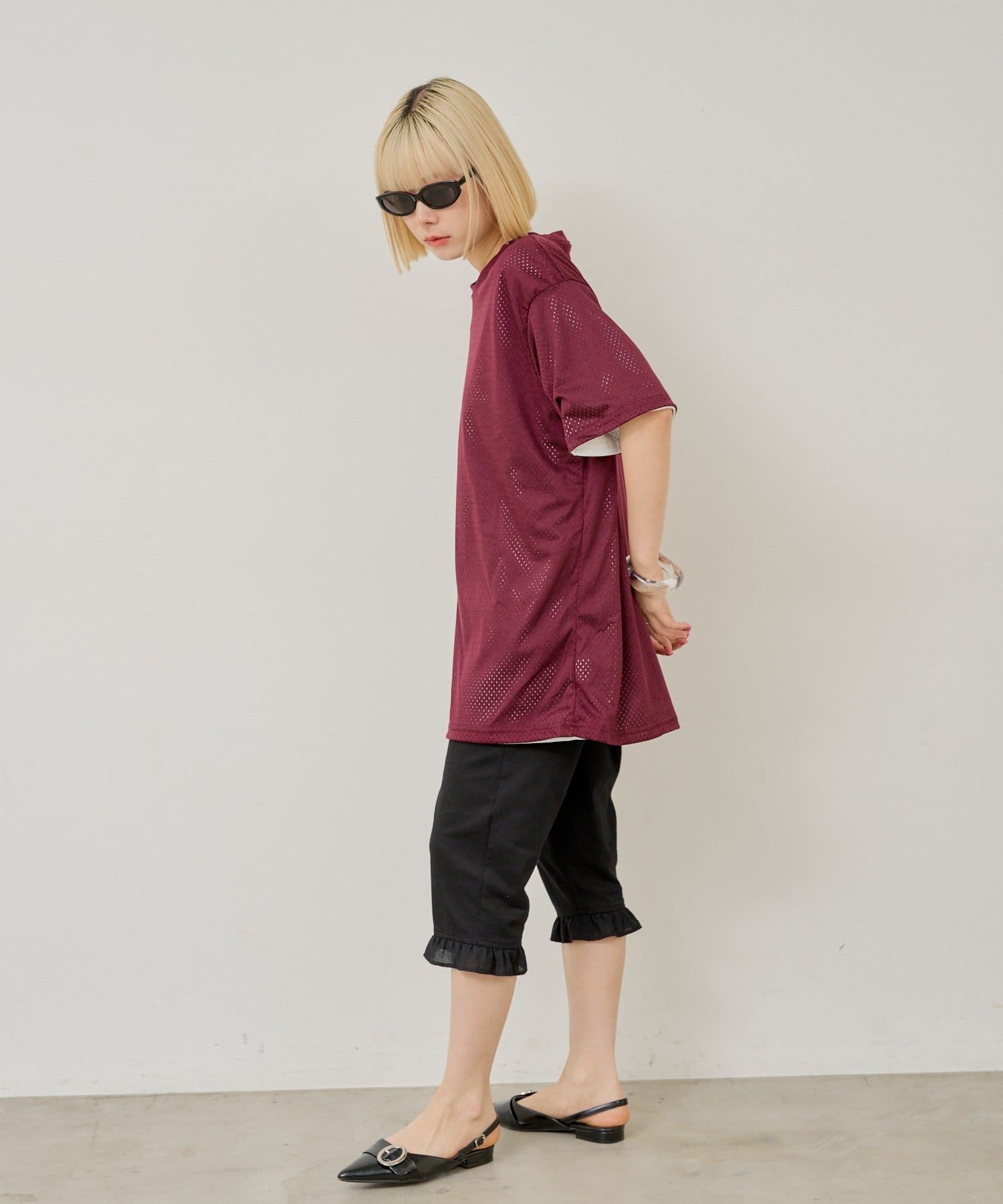 Kastane(カスタネ) 【AUGUSTA SPORTSWEAR】MESH REVERSIBLE TEE