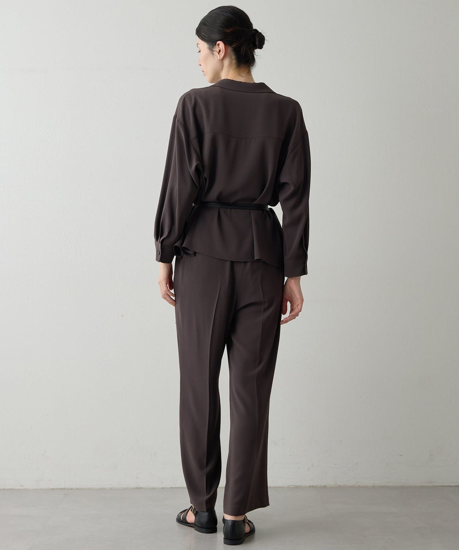 Whim Gazette(ウィム ガゼット) トリアセブラウス