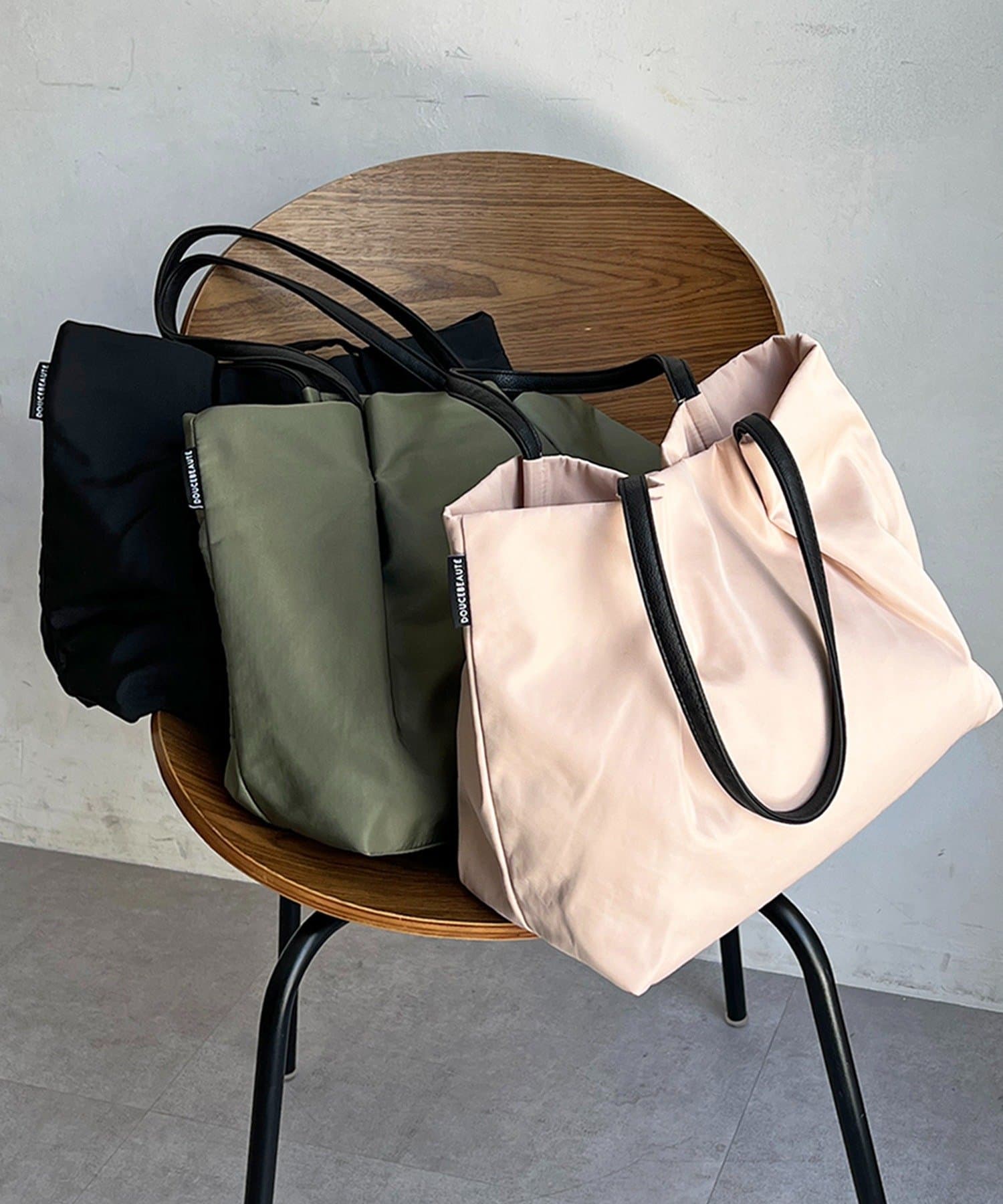 un dix cors(アンディコール) 横長ナイロントート