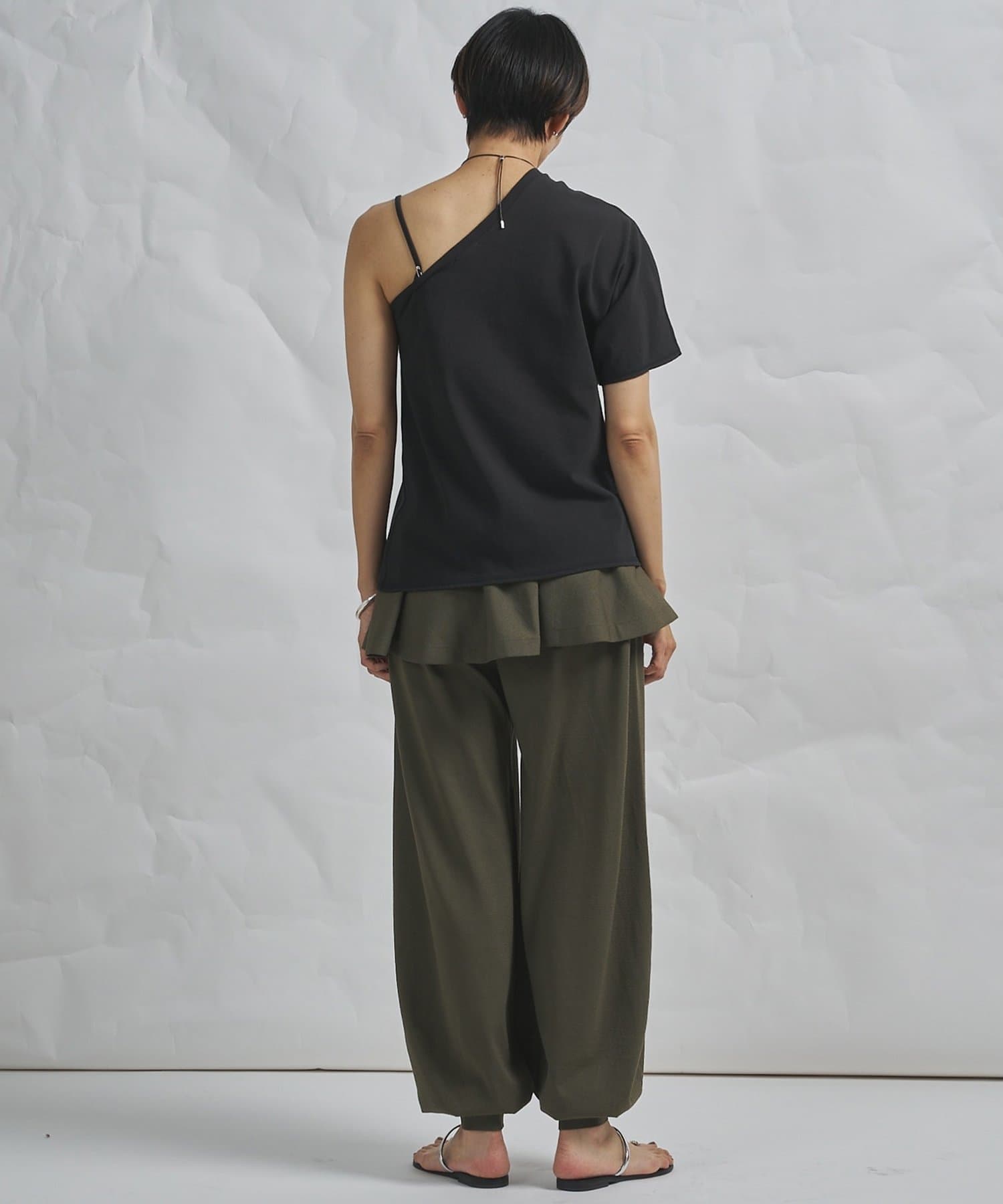 Whim Gazette(ウィム ガゼット) 【GEMINI】ワンショルダーカットソー