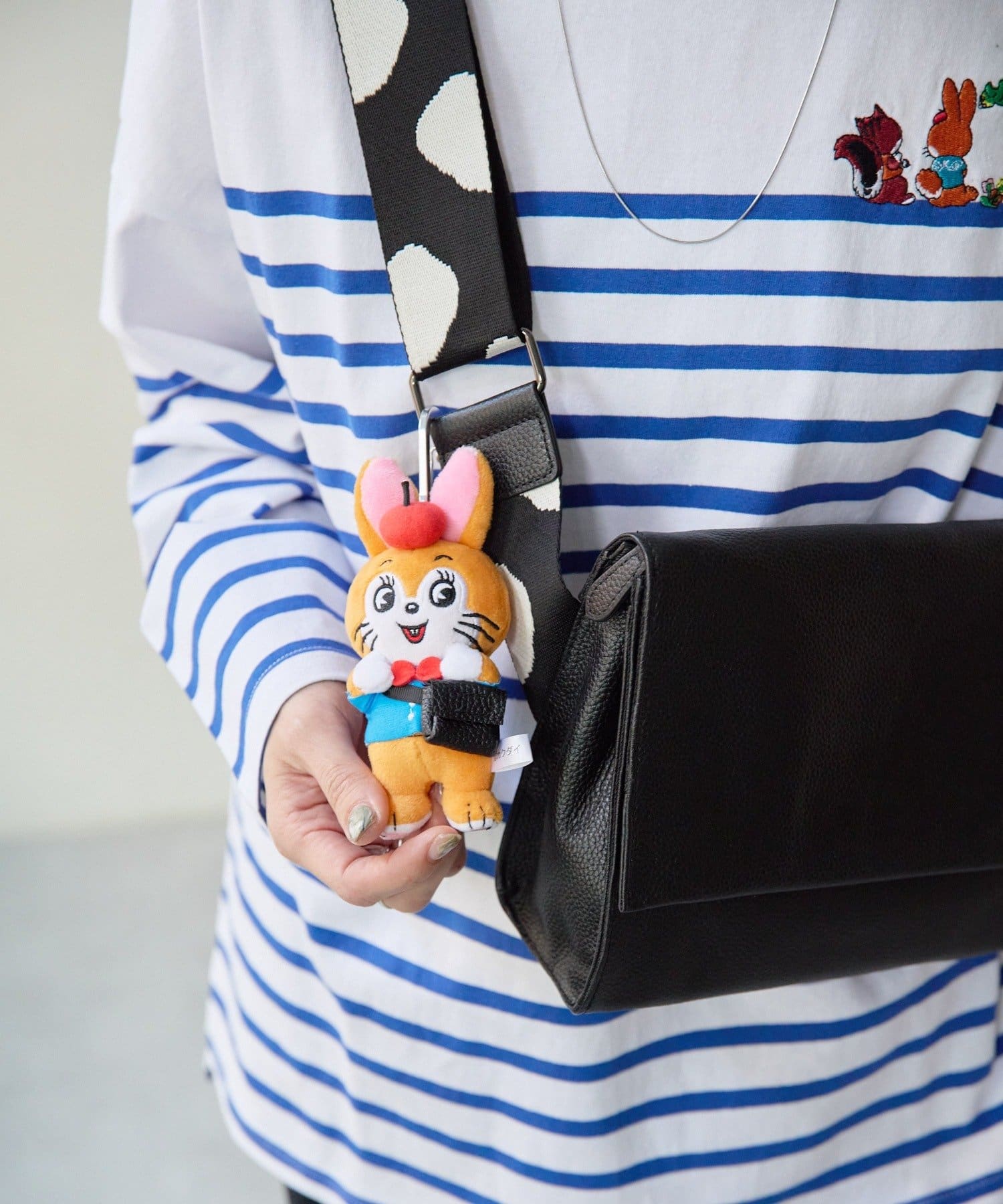 ear PAPILLONNER(イア パピヨネ) 【クッピーラムネ×ear】コラボぬいぐるみチャーム