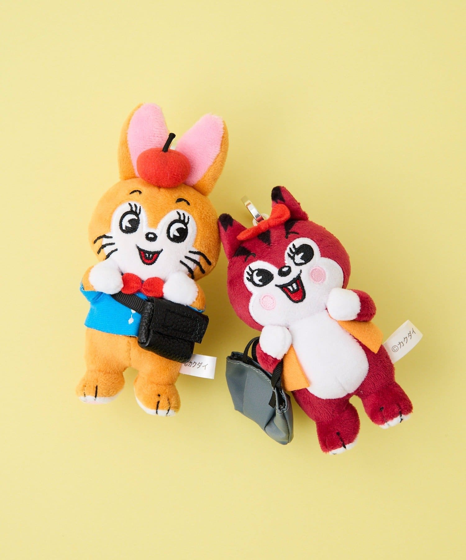 ear PAPILLONNER(イア パピヨネ) 【クッピーラムネ×ear】コラボぬいぐるみチャーム