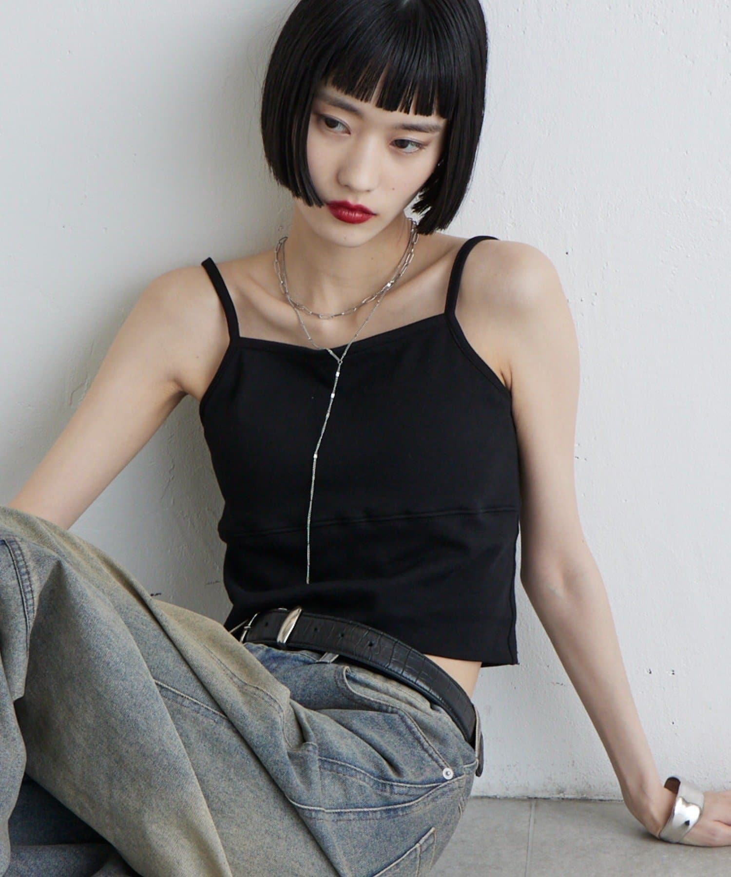 Lui's(ルイス) カップ付きタンクトップ