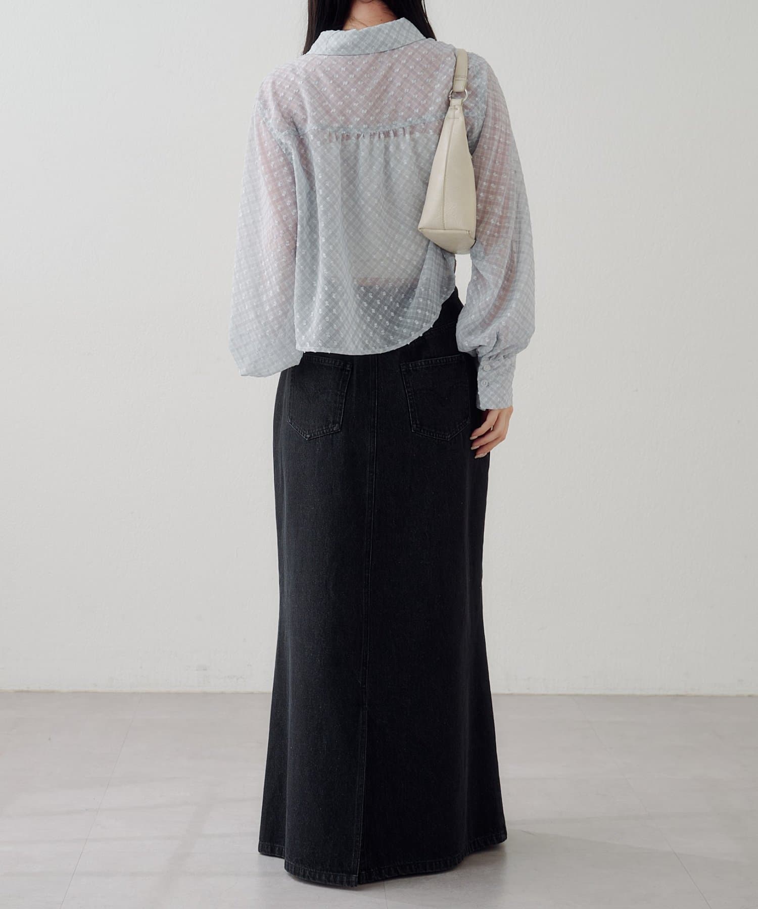 Kastane(カスタネ) B オーバーレイチェックシャツ