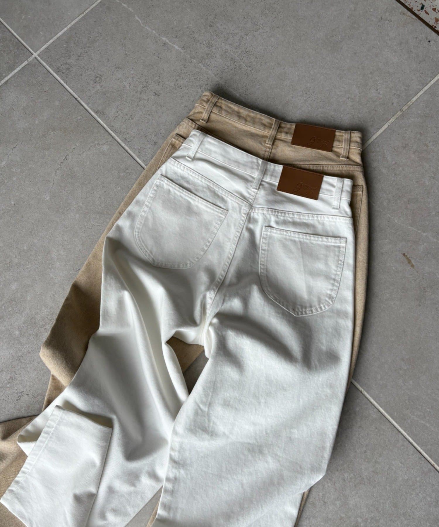 gemeil(ジェムイル) 【LE'MAGE×gemeilコラボ】13ozハイウエストストレートデニム