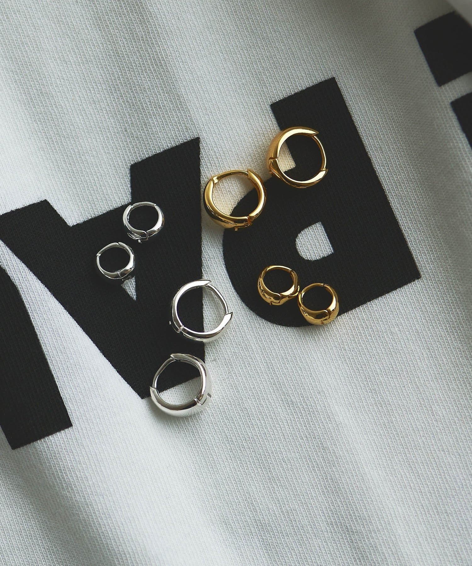 Whim Gazette(ウィム ガゼット) 【THE PAUSE】ミニフープピアス 4