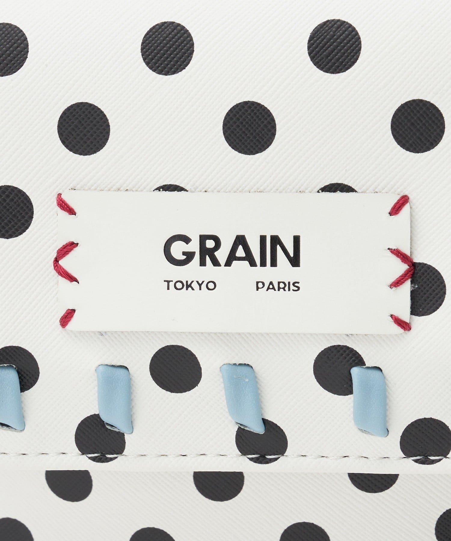 CIAOPANIC(チャオパニック) 【WEB限定】【GRAIN】ステッチ水玉ミニショルダーバッグ