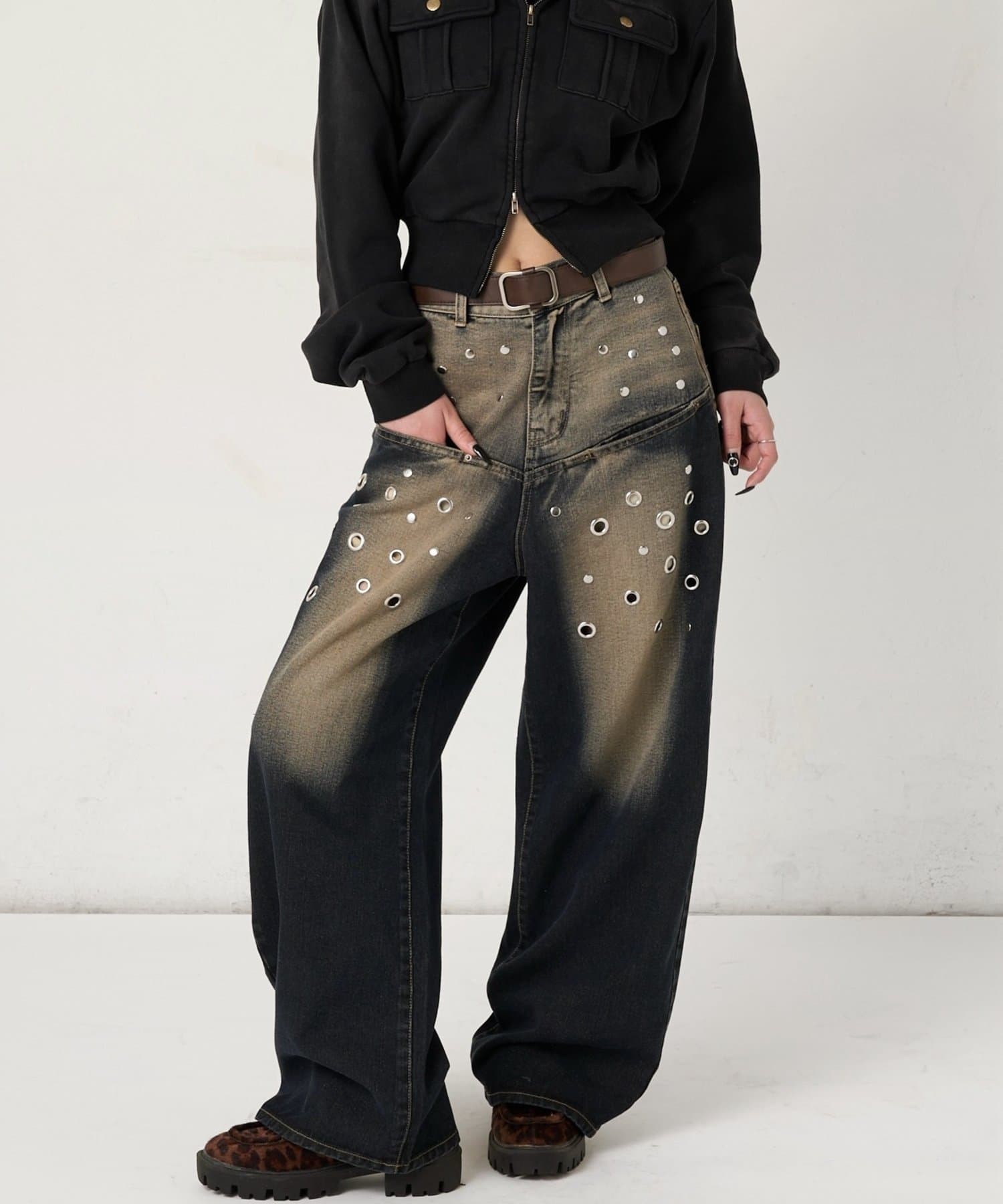 WHO’S WHO gallery(フーズフーギャラリー) EYELET SLAPOKE BLAST DENIM