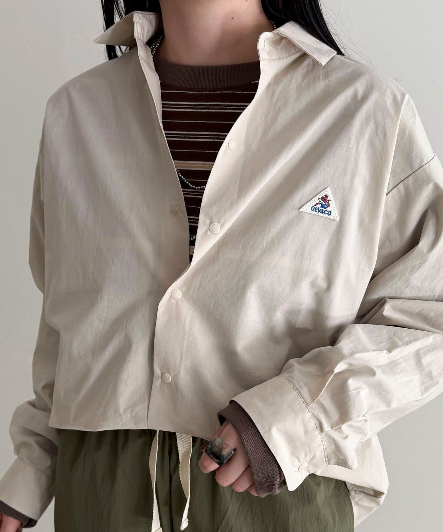 FREDY & GLOSTER(フレディ アンド グロスター) 【GEVACO/ゲバコ】別注ドットボタンシャツ