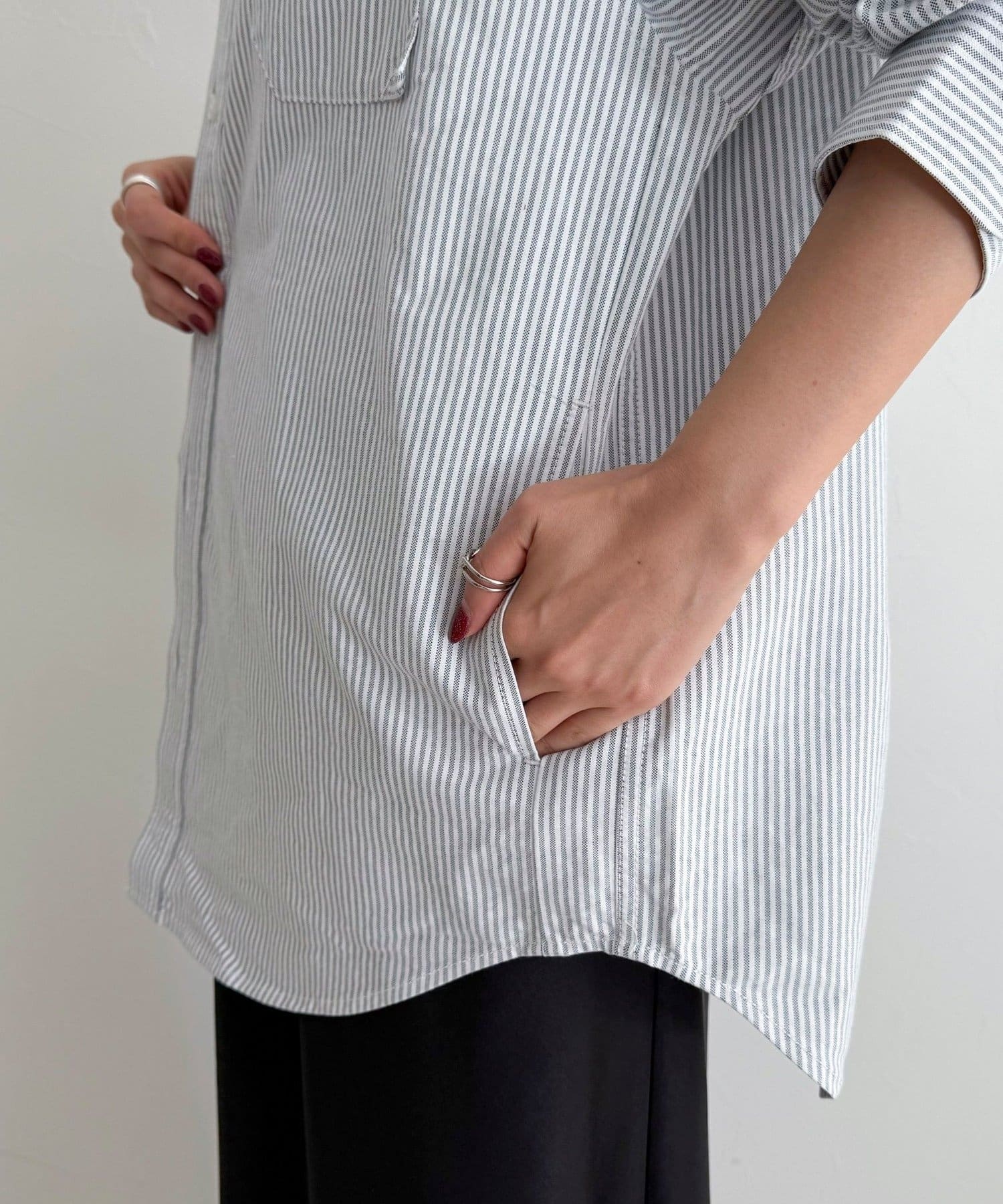 FREDY & GLOSTER(フレディ アンド グロスター) 【GEVACO/ゲバコ】フーディシャツ