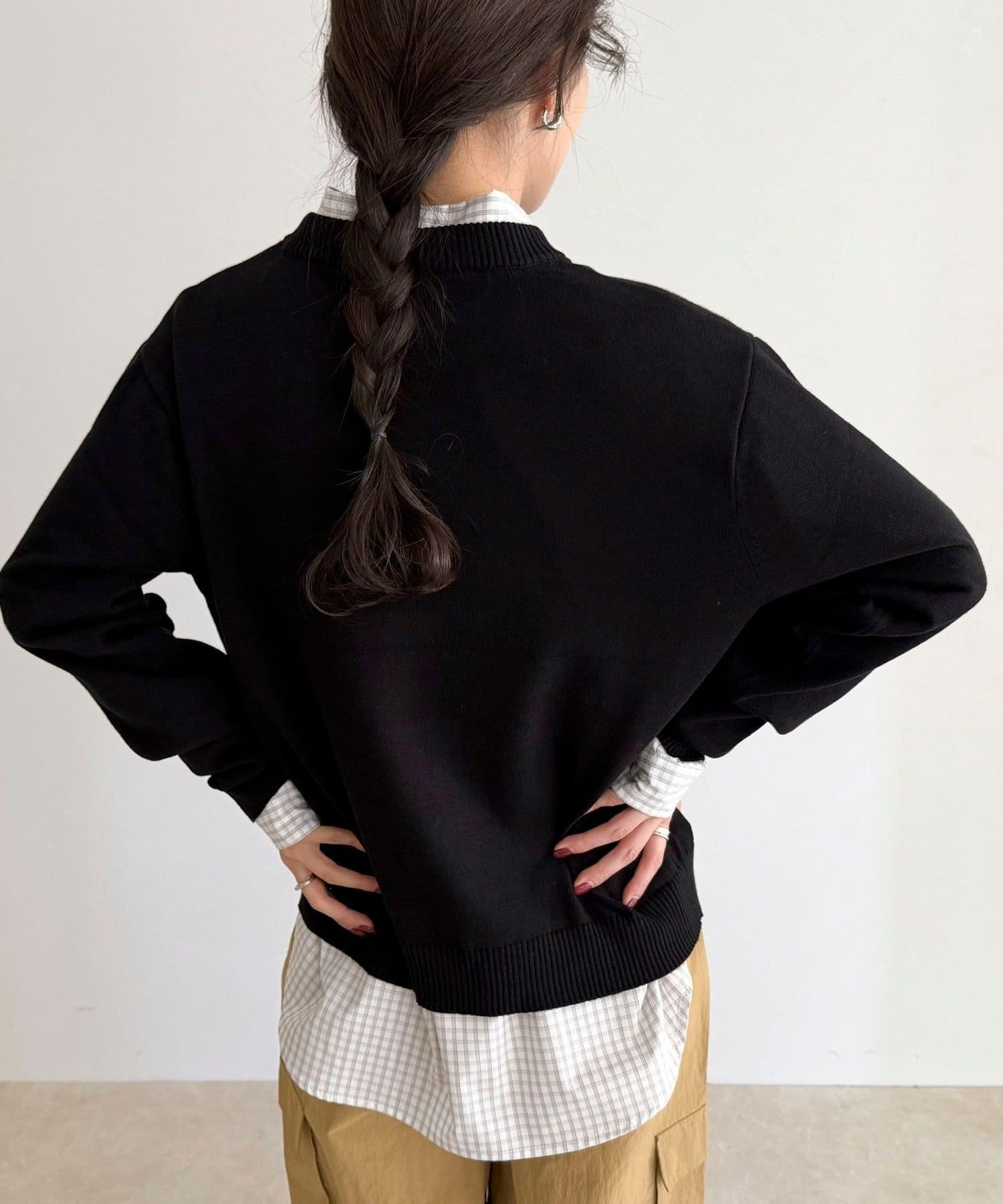 FREDY & GLOSTER(フレディ アンド グロスター) 【GEVACO/ゲバコ】コットンラウンドネックプルオーバー