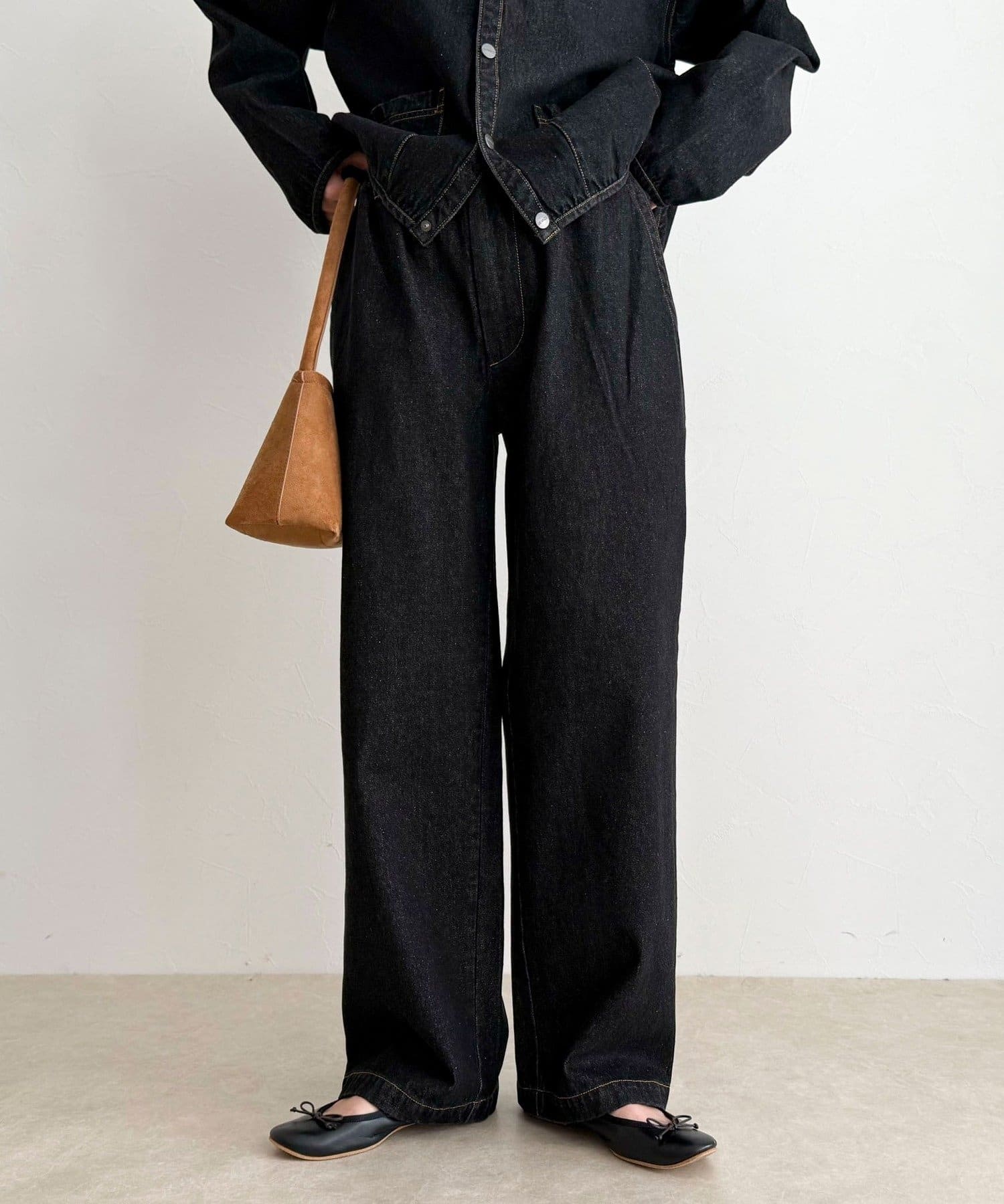 FREDY & GLOSTER(フレディ アンド グロスター) 【GEVACO/ゲバコ】デニムイージーパンツ