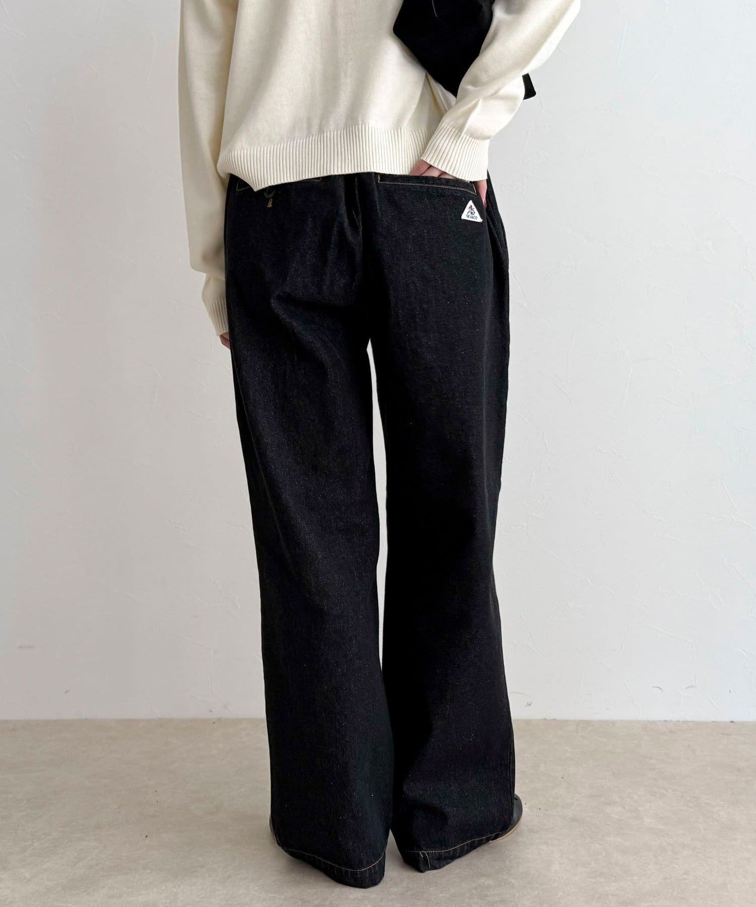 FREDY & GLOSTER(フレディ アンド グロスター) 【GEVACO/ゲバコ】デニムイージーパンツ