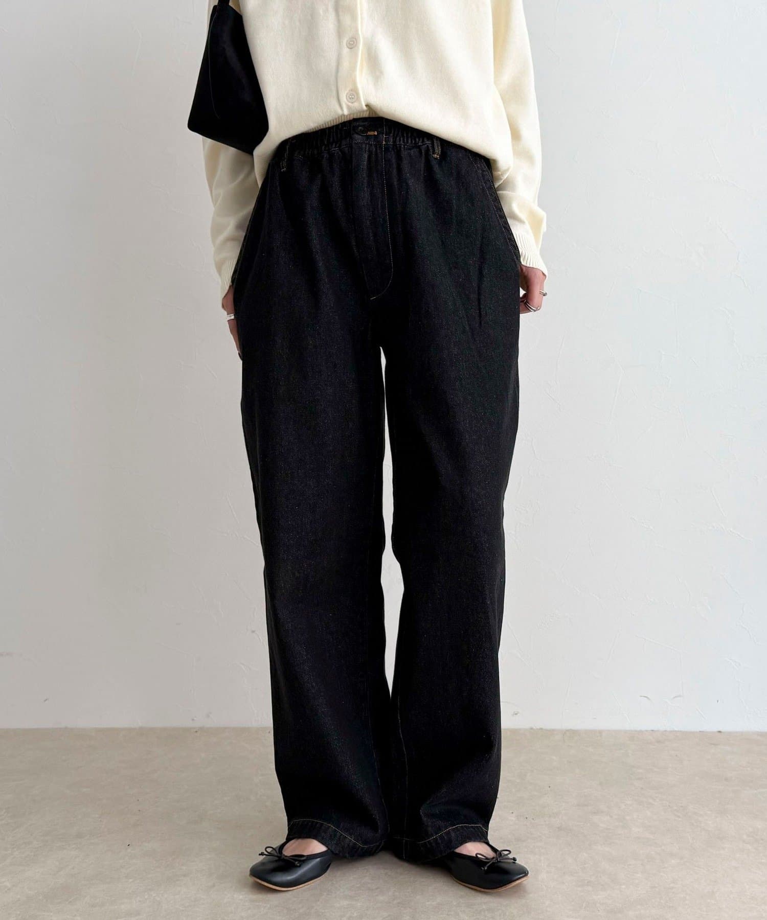 FREDY & GLOSTER(フレディ アンド グロスター) 【GEVACO/ゲバコ】デニムイージーパンツ