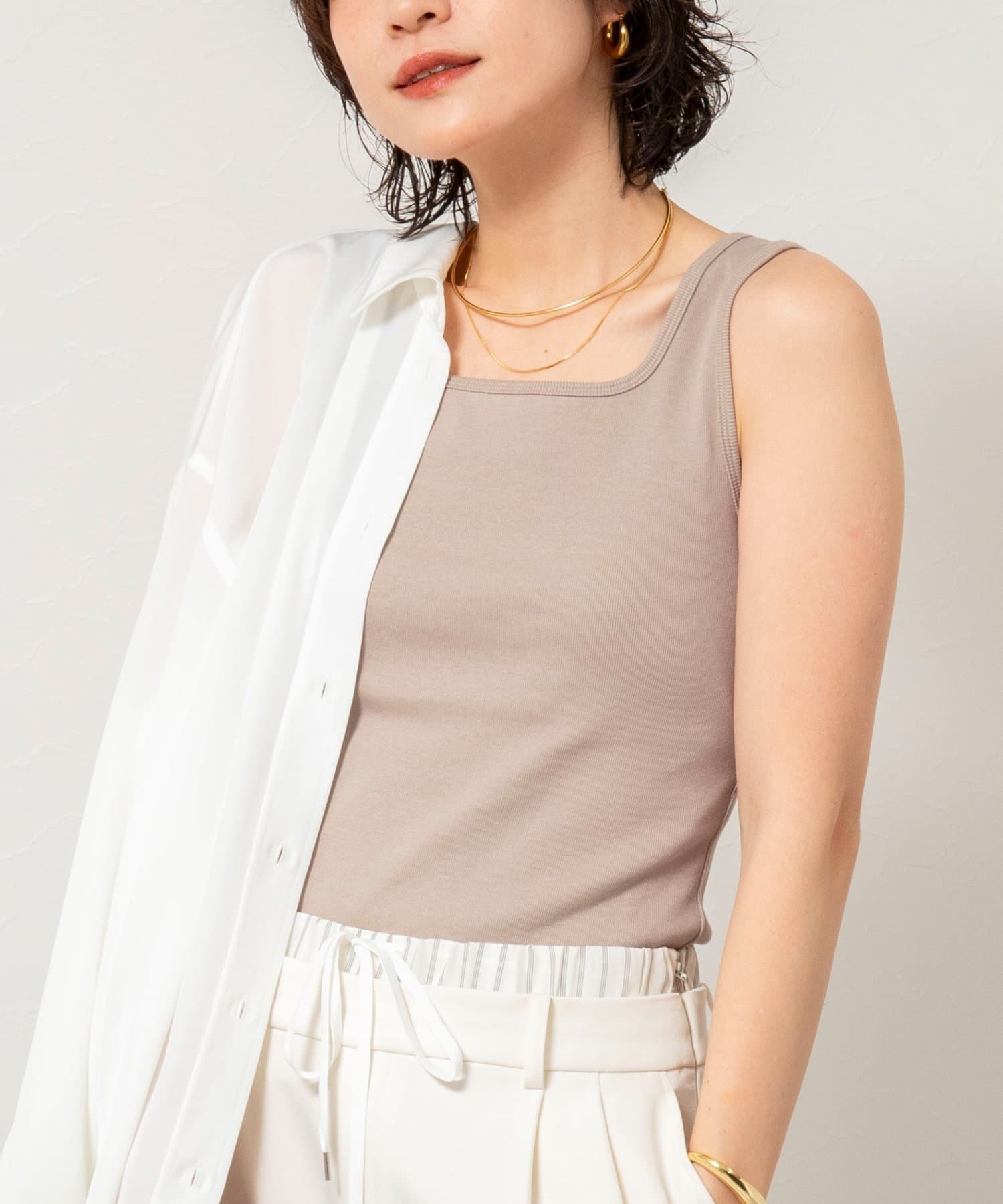 NOLLEY'S(ノーリーズ) 2WAYベアテレコタンクトプ