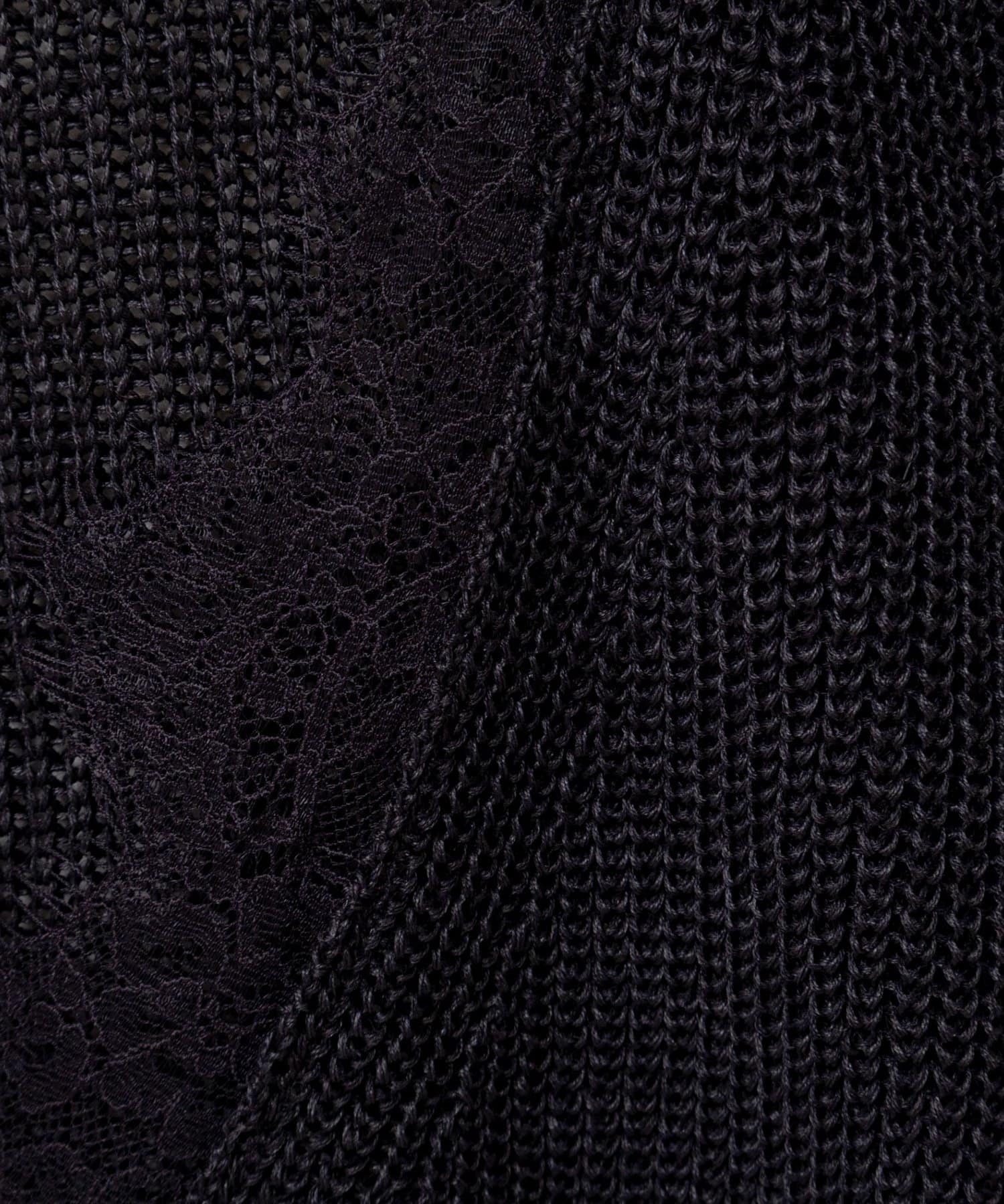 NOLLEY'S(ノーリーズ) 《手洗い可能》Ｖネックレースジレ