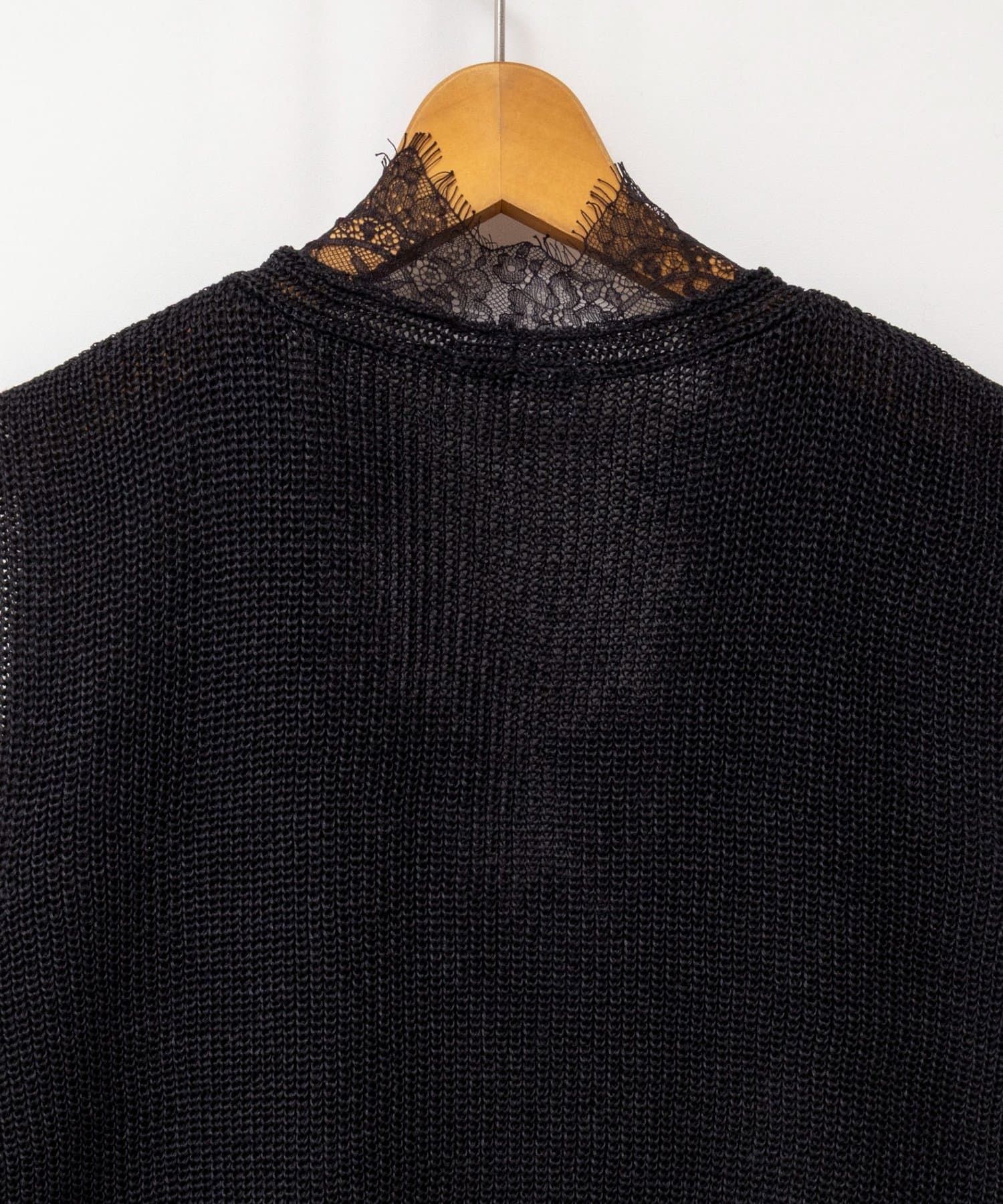 NOLLEY'S(ノーリーズ) 《手洗い可能》Ｖネックレースジレ