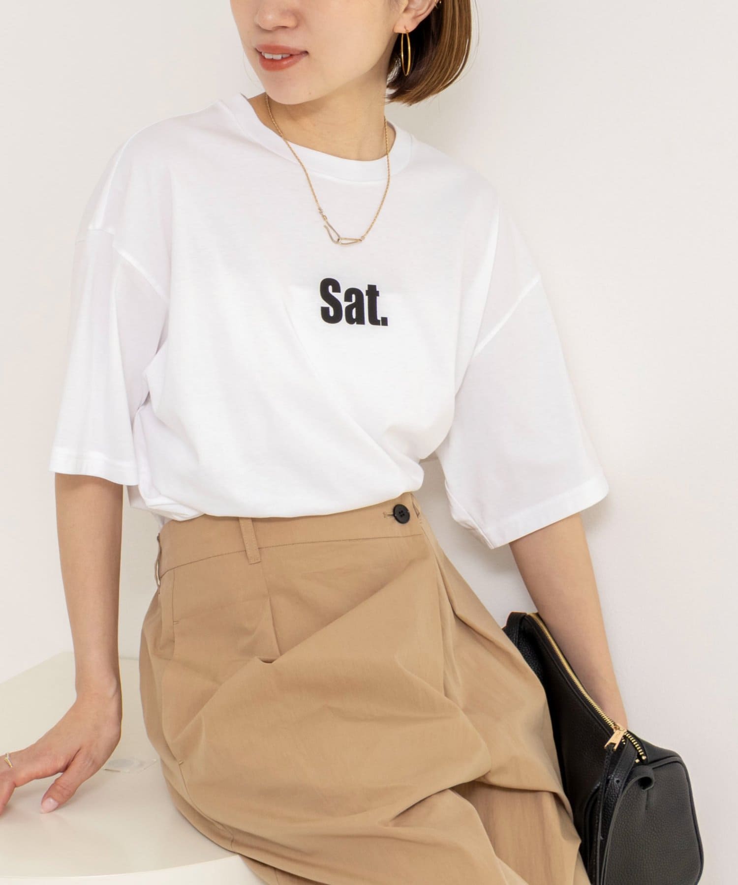 NOLLEY'S(ノーリーズ) ウォッシャブルweekendTシャツ