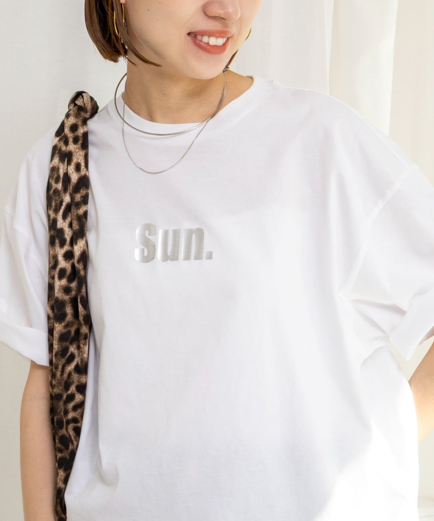 NOLLEY'S(ノーリーズ) ウォッシャブルweekendTシャツ