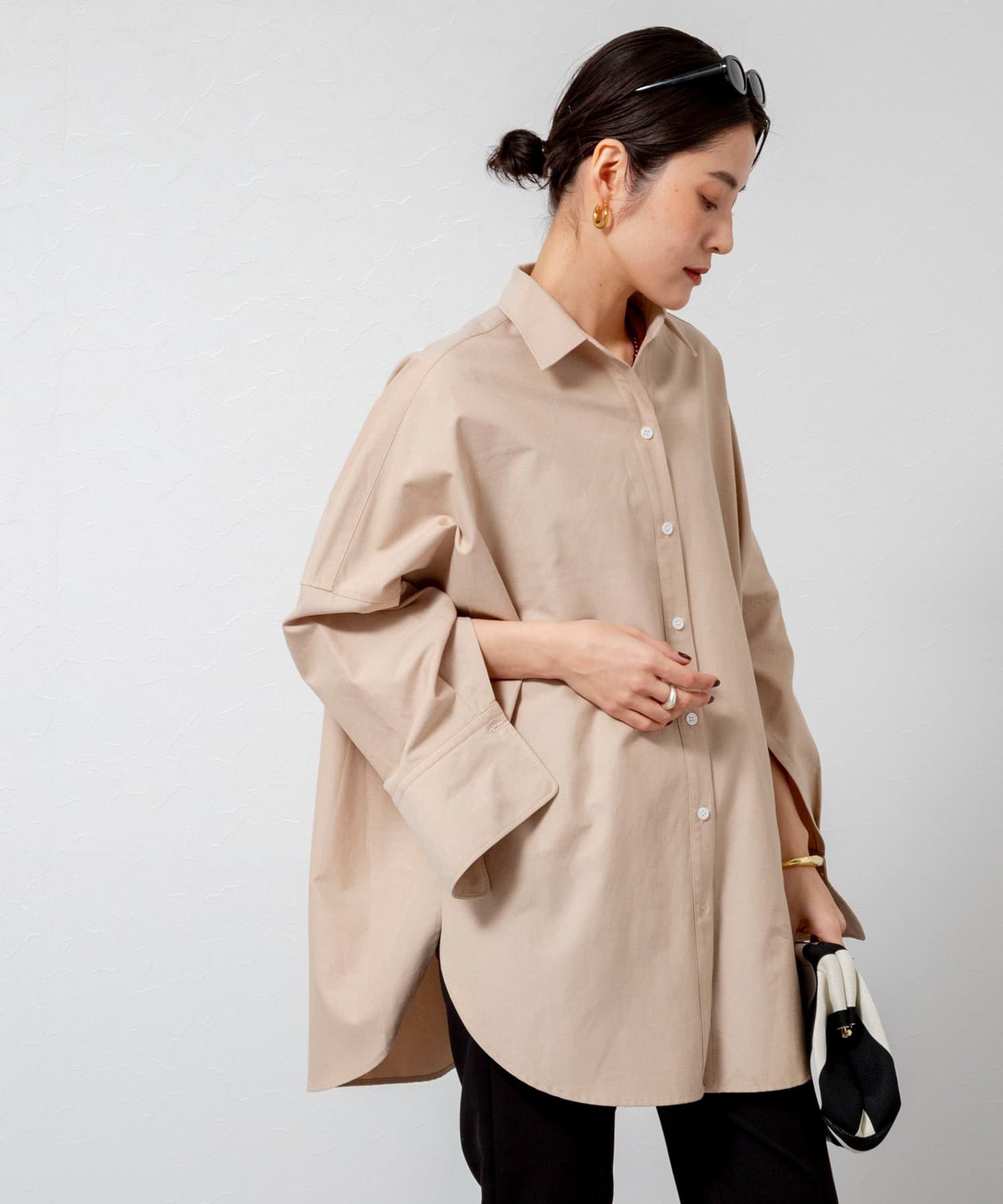 NOLLEY'S(ノーリーズ) 【MAQWEL/マクウェル】ウォッシャブルオックスシャツ