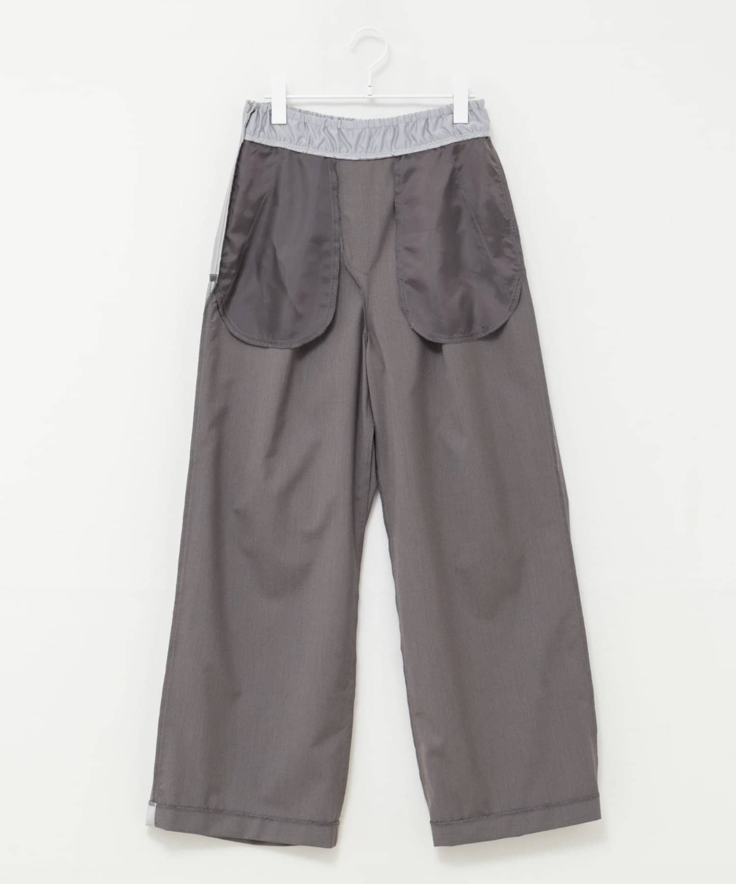 NOLLEY'S(ノーリーズ) 【MAQWEL/マクウェル】ウォッシャブルラインパンツ