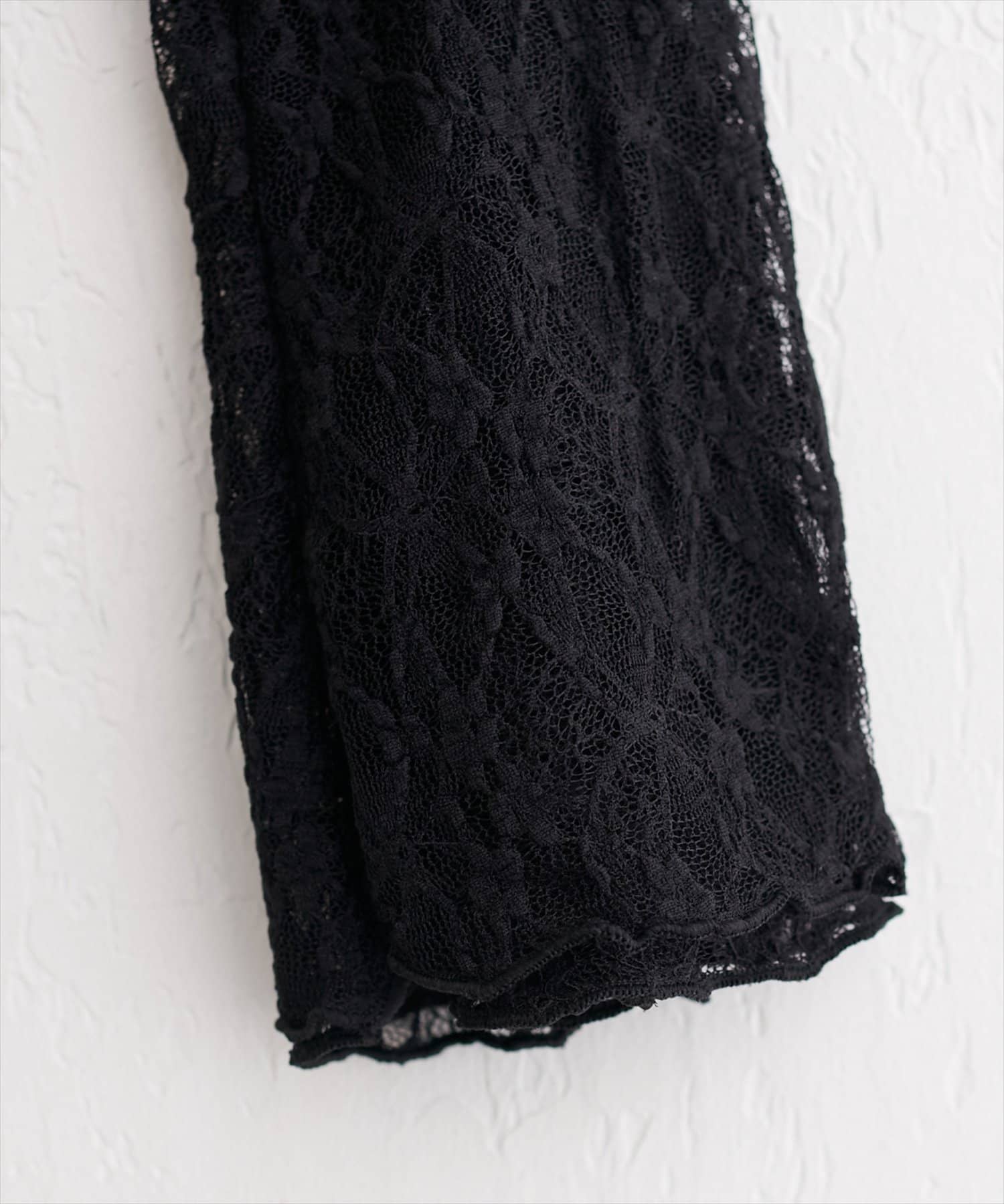 natural couture(ナチュラルクチュール) フレア袖リバーシブルレース