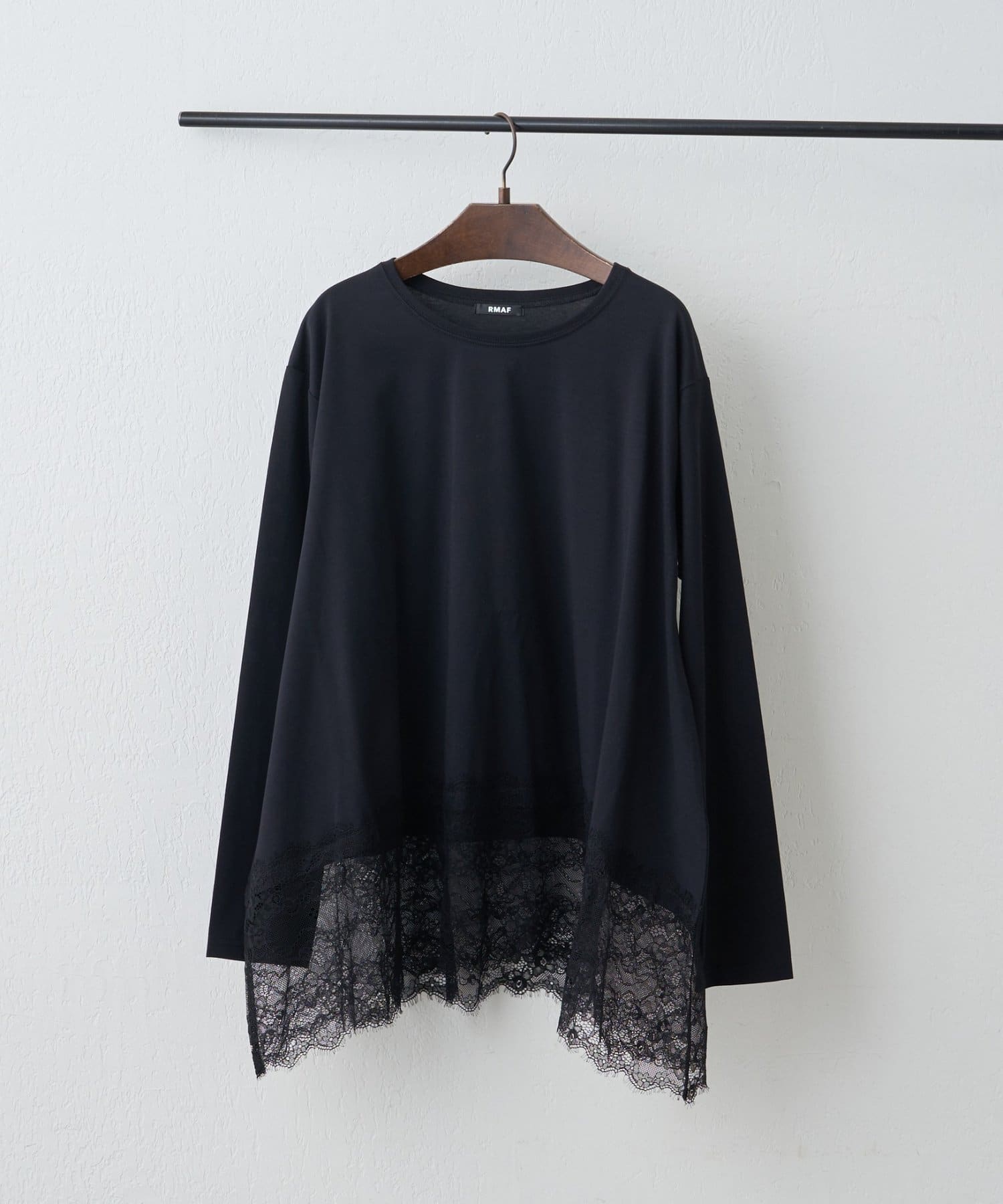 Remind me and forever(リマインドミーアンドフォーエバー) 裾レースイレヘムTシャツ