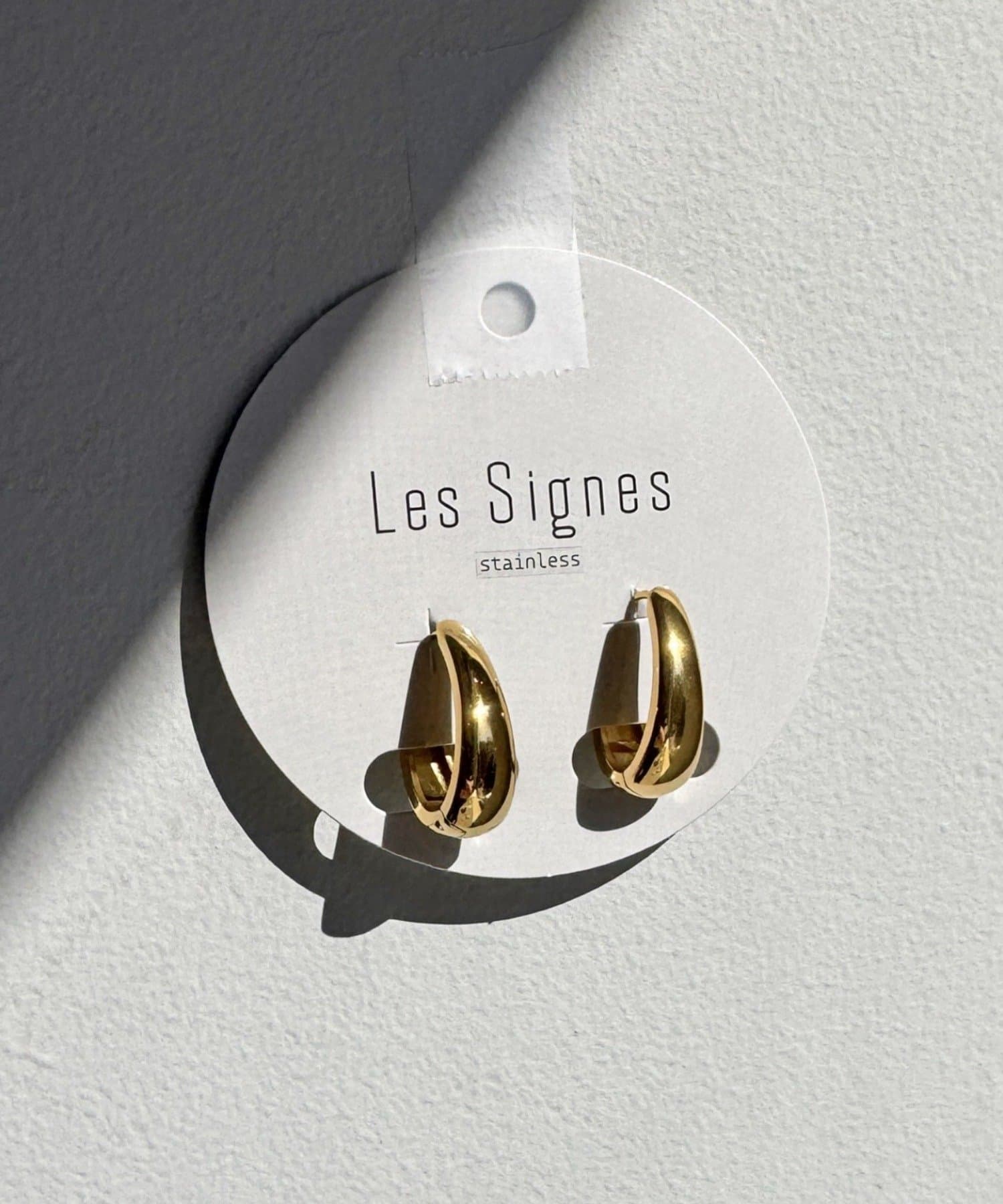 Lattice(ラティス) 【LesSignes】ステンレスワンタッチピアス